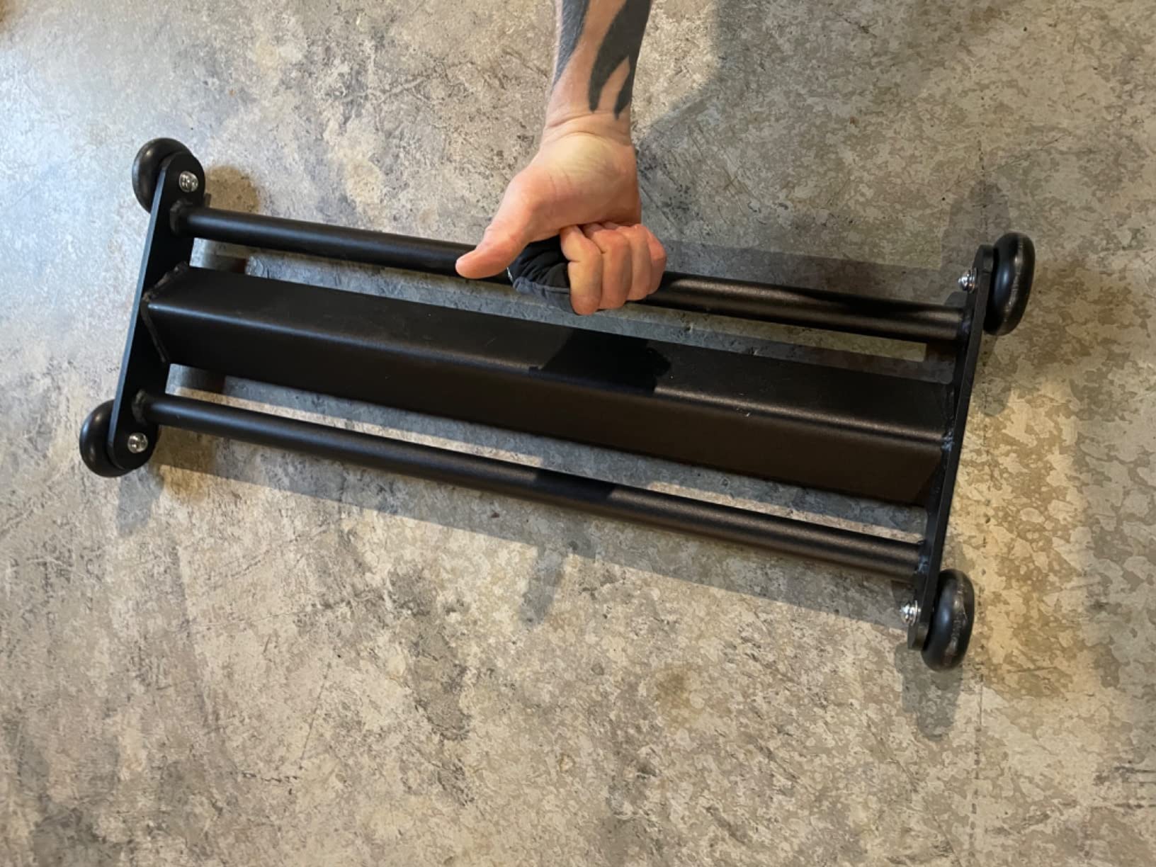 Glute Ham Glider [Bells of Steel] Home Gym Multi-Function Ab Glute Machine, Heavy Duty Ab Glider Machine for Hamstring Curl, Abdominal and Leg Workouts customer photo 2