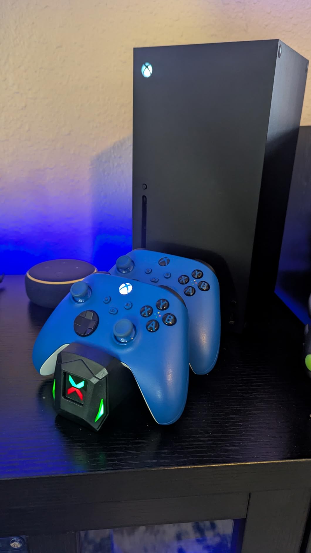 Upgraded Controller Charger Station with 2x6200mWh Rechargeable Battery Packs for Xbox One/Series X|S, Dual Charging Dock for Xbox One Battery Pack (Controller not Included) customer photo 2