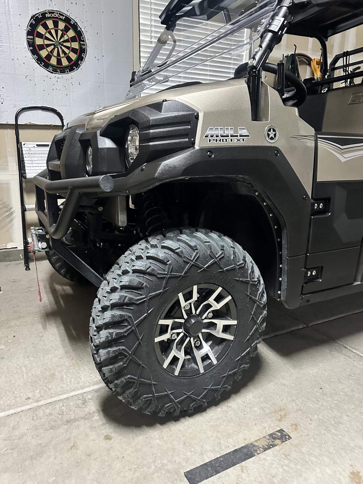 Tusk Terrabite Set of 4 UTV/ATV Tires - 29x9-14 Front & 29x11-14 Rear - 8-Ply Rated Radial Construction, 3/4