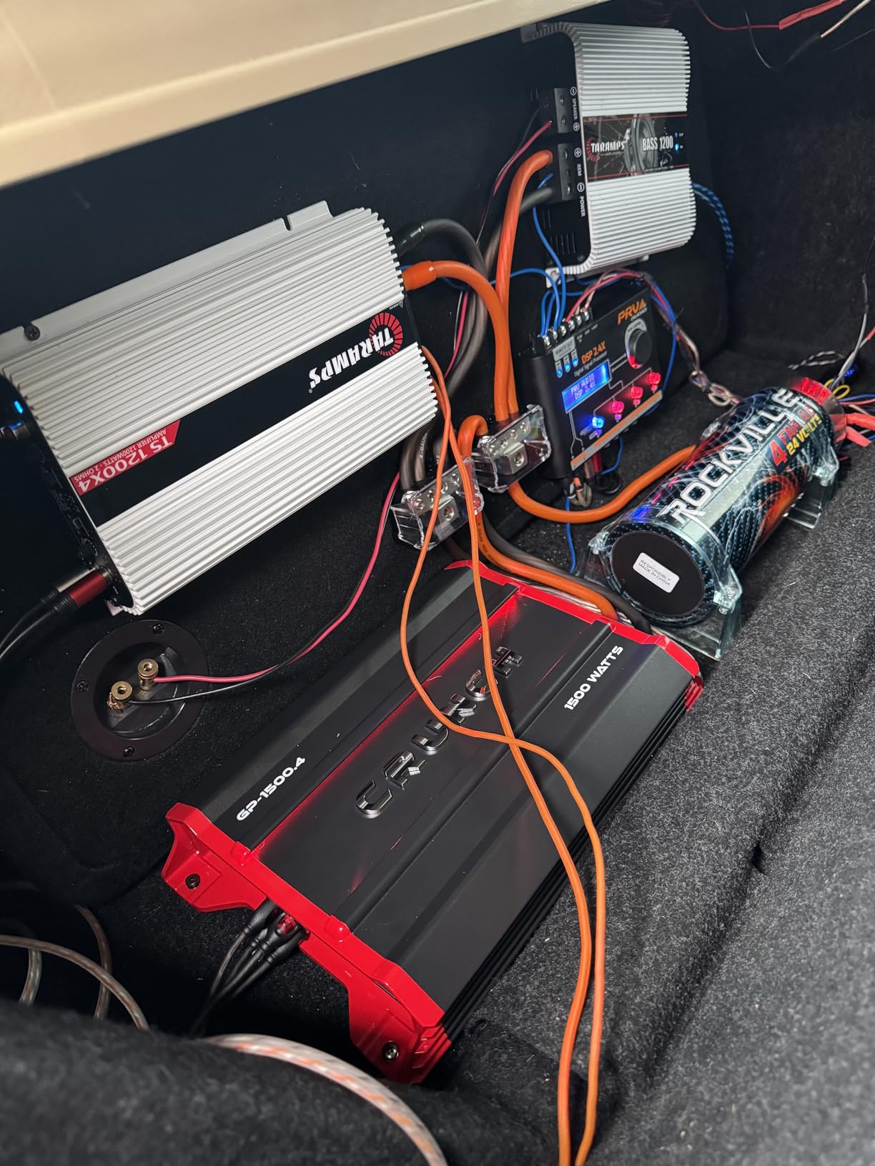 PRV AUDIO Car Audio DSP 2.4X Digital Crossover and Equalizer 4 Channel Full Digital Signal Audio Processor DSP with Sequencer Remote Relay customer photo 2