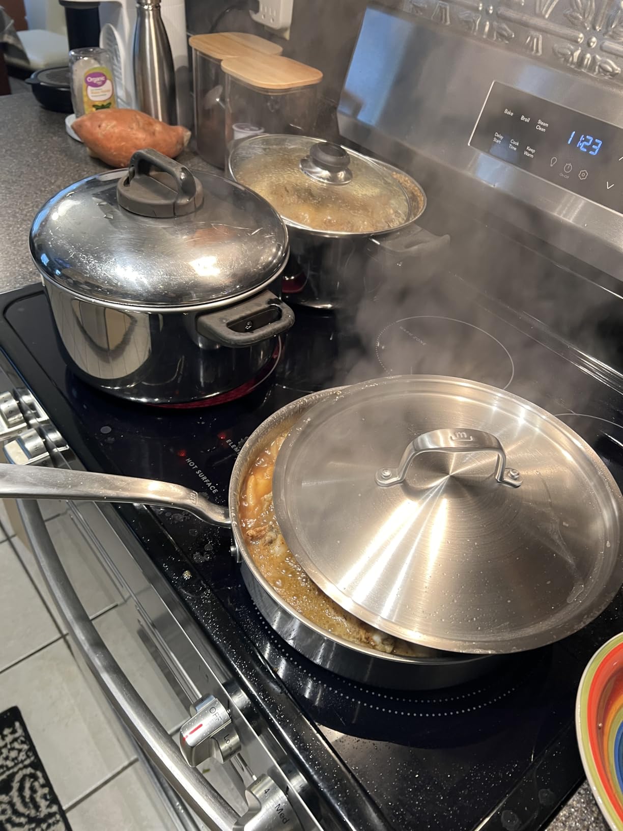 Made In Cookware - 3.5 Quart Stainless Steel Saute Pan - 5 Ply Stainless Clad - Professional Cookware - Induction Compatible - Crafted in Italy customer photo 2
