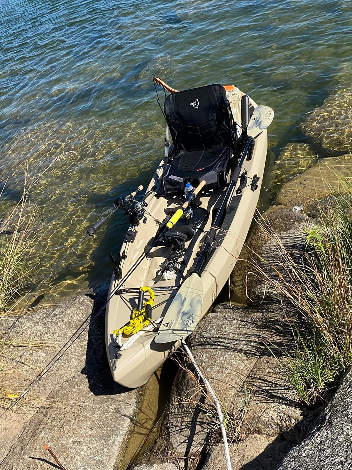 Pelican - Ergoboost Multifunctional Folding Kayak Seat - Adjustable Compact Traveler Kayak Seat with Back Support customer photo 2
