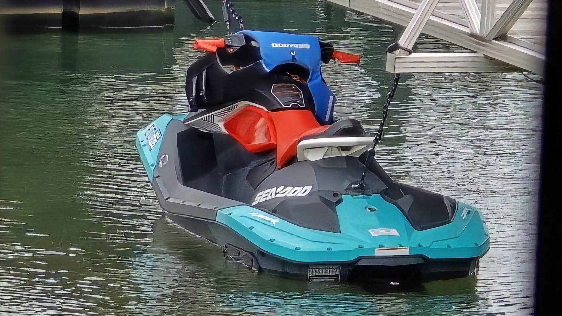 Bungee Dock Lines - Quick and Easy Dock Rope for Jet Ski, PWC, Seadoo, WaveRunner, Pontoon, Bass Boat customer photo 2