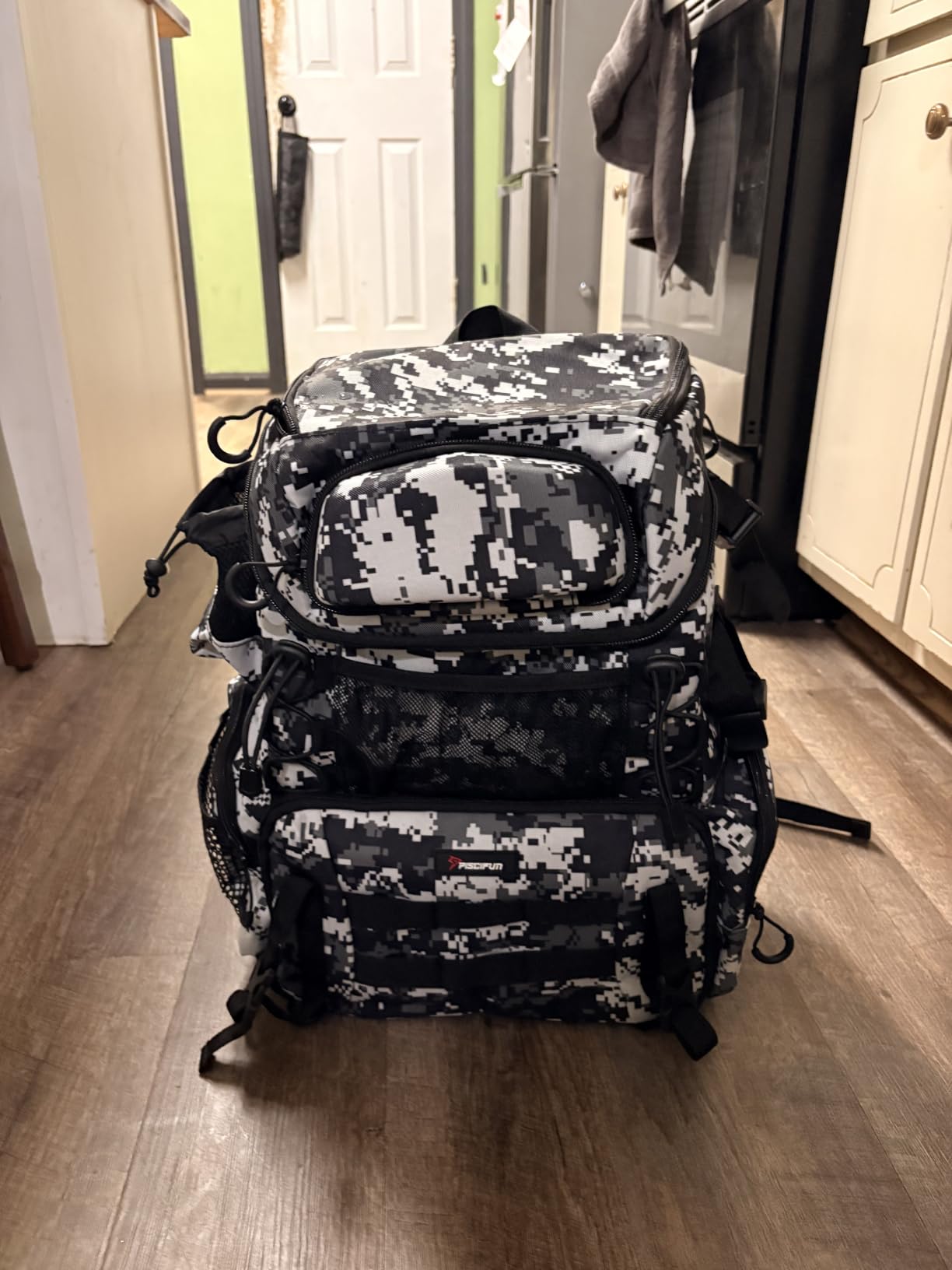 Piscifun Fishing Tackle Backpack, 42L Rod & Box Carrier, Waterproof customer photo 2