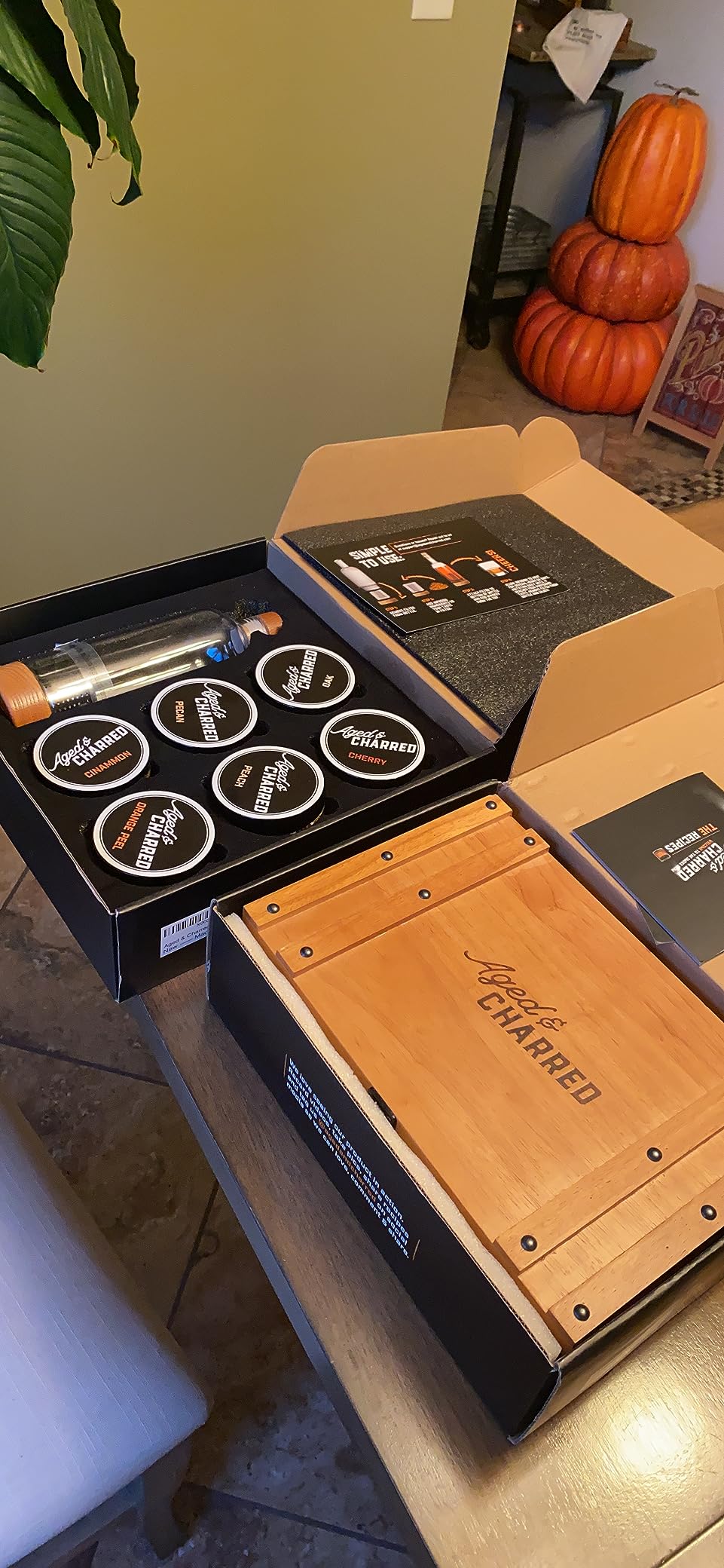 Whiskey Cocktail Smoker Kit with Torch, Old Fashioned Syrup & 8 Wood Chips | Premium USA Oak Smoker - Old Fashioned Smoker Kit - Bourbon Gifts for Men (with Butane) customer photo 2