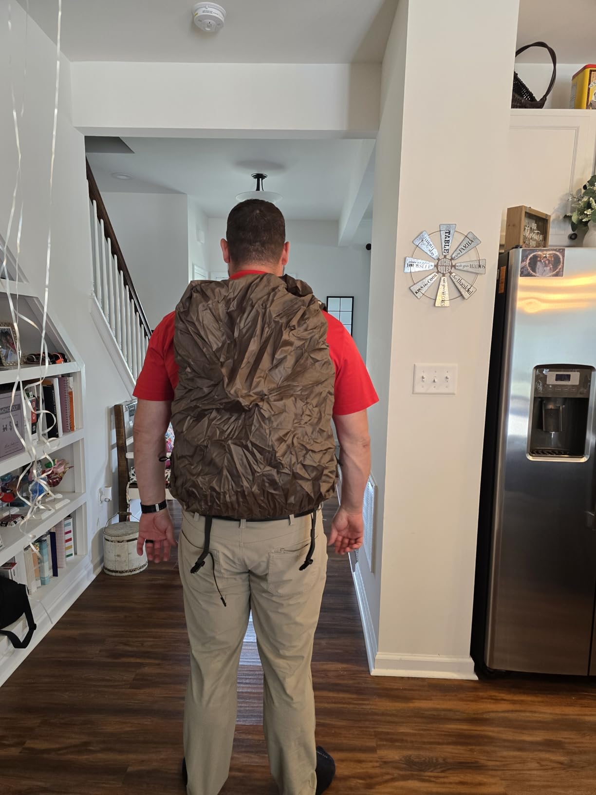 TIDEWE 40L Camo Backpack for Men, Waterproof Hiking Daypack with Rain Cover | Quiet Fabric, Multi-Pocket Organization, Breathable Back Panel, Hydration Compatible, Padded Shoulder Straps, Next Camo G2 customer photo 2