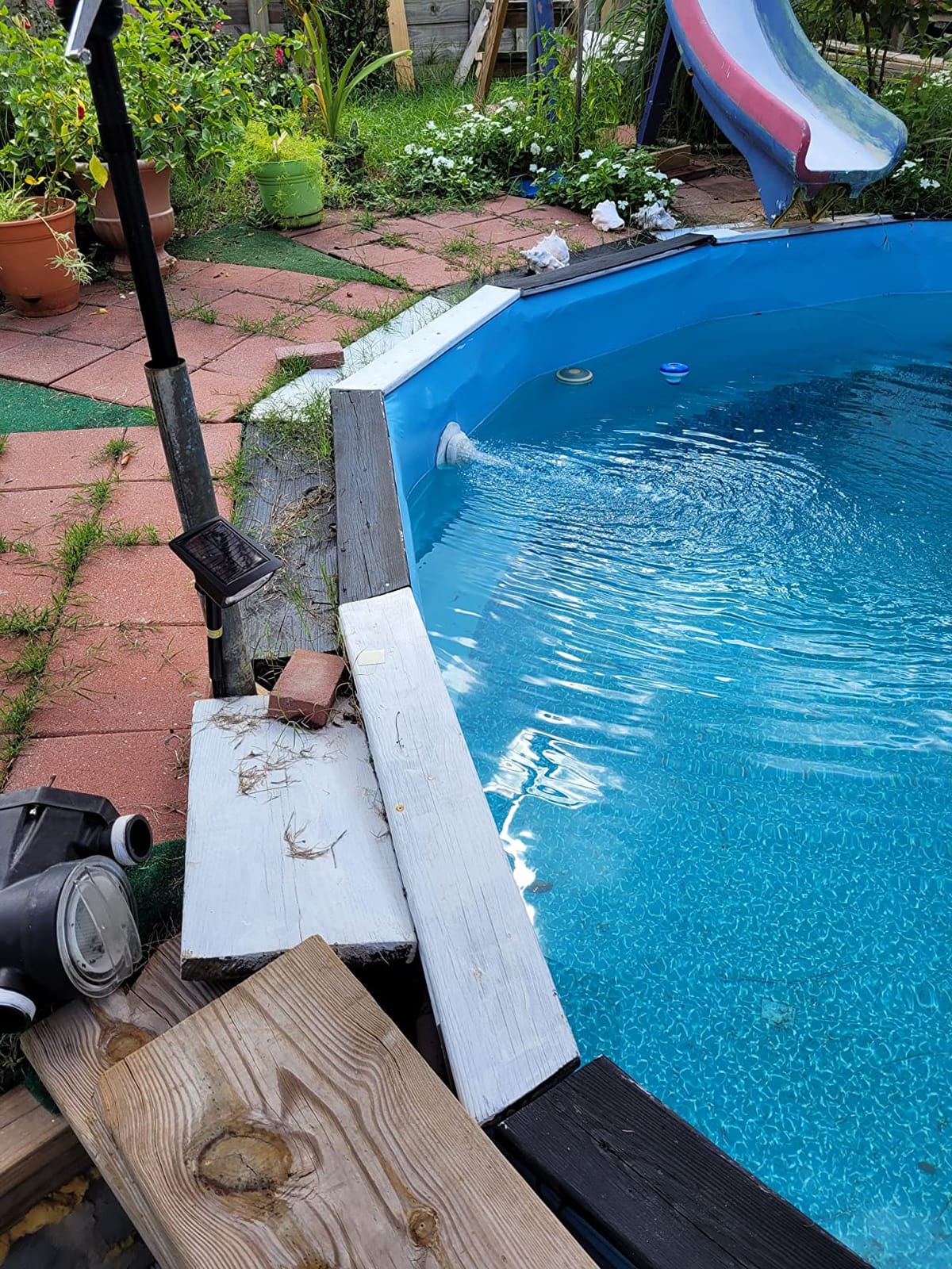 VEVOR Swimming Pool Pump 1.5 HP 5280 GPH Max Flow Single Speed Pump, 115 V customer photo 1