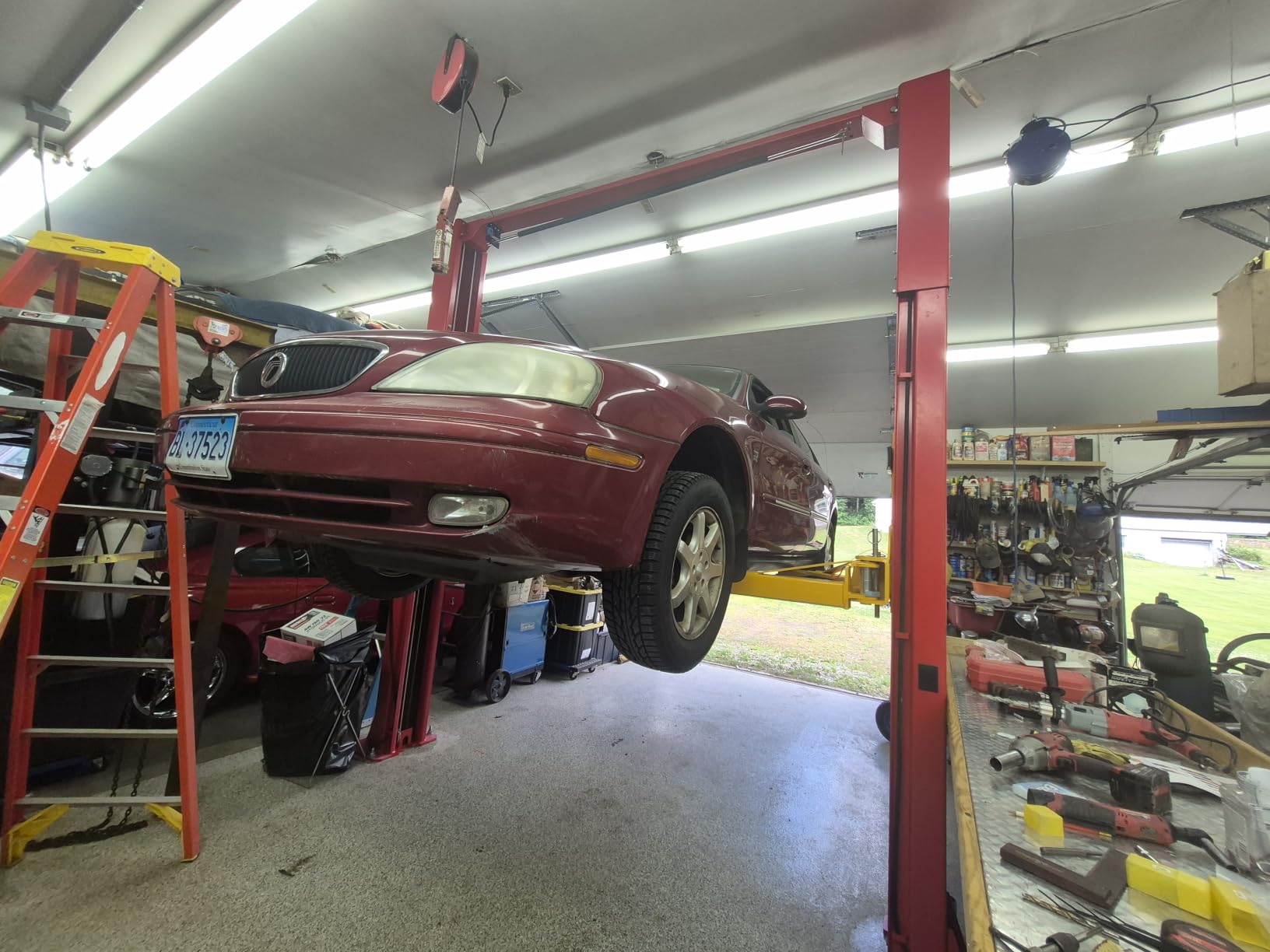 KATOOL 2 Post Car Lift 2 Post Lift Car Lift Shop Garage (M110) customer photo 1