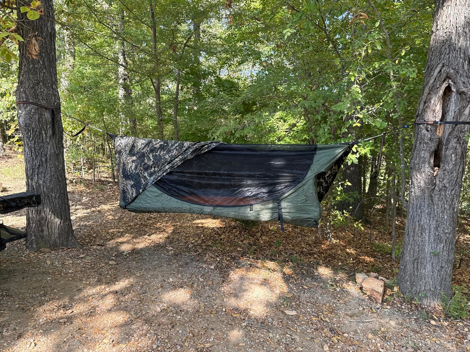 Haven Tents Lay Flat Hammock Tent - Waterproof Camping Hammock with Mosquito Net, Insulated Pad and Rainfly customer photo 2