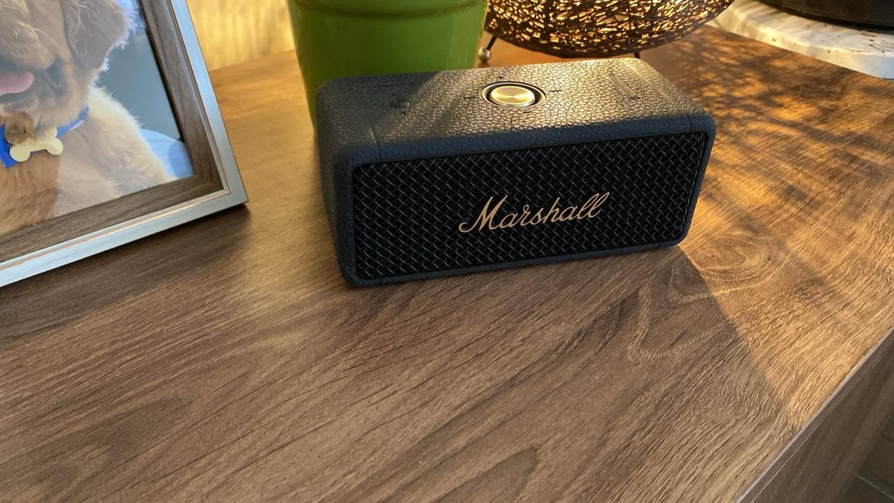 Marshall Emberton II Portable Bluetooth Speaker, Cream customer photo 1