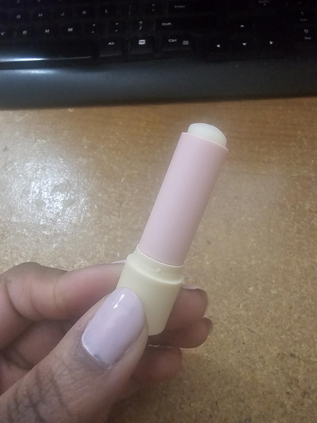 eos Natural Shea Lip Balm - Birthday Cake, All-Day Moisture, Shea Butter, Dry Lip Care, 0.14 oz customer photo 2