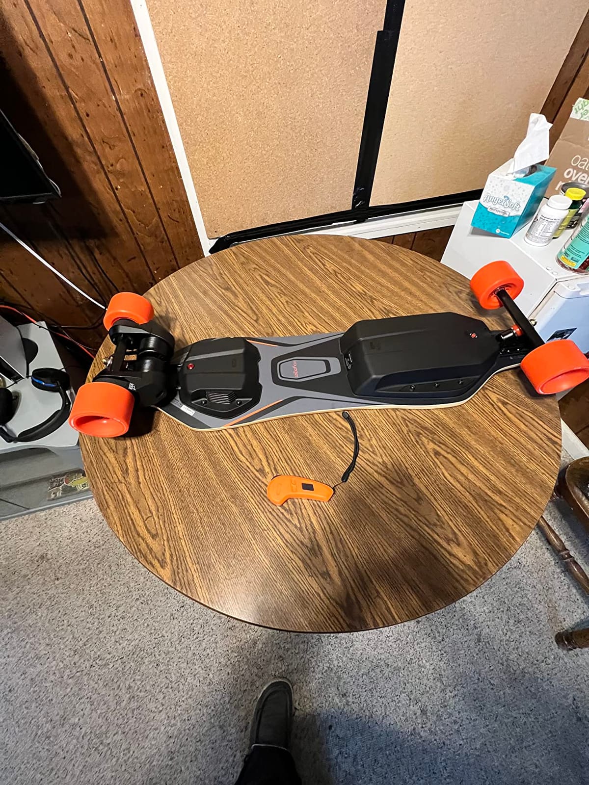 MEEPO Voyager X Electric Longboard Skateboard with Remote for Adults, 34 MPH Top Speed, 30 Miles Long Range, 2800W*2 Gear Drive Motor, Bamboo & Fiberglass Deck, 330 LBS Max Load customer photo 1