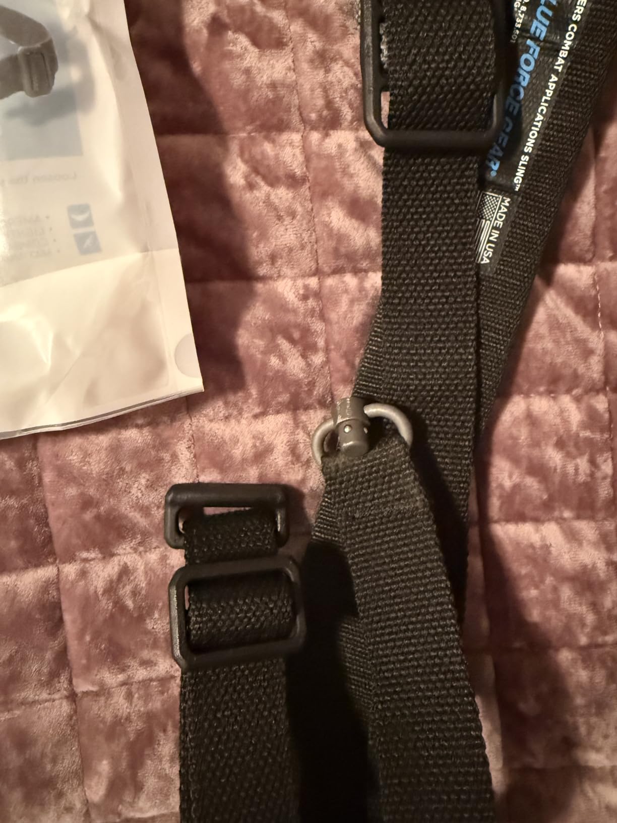Blue Force Gear Vickers Padded Sling with Push Button QD Swivels customer photo 1