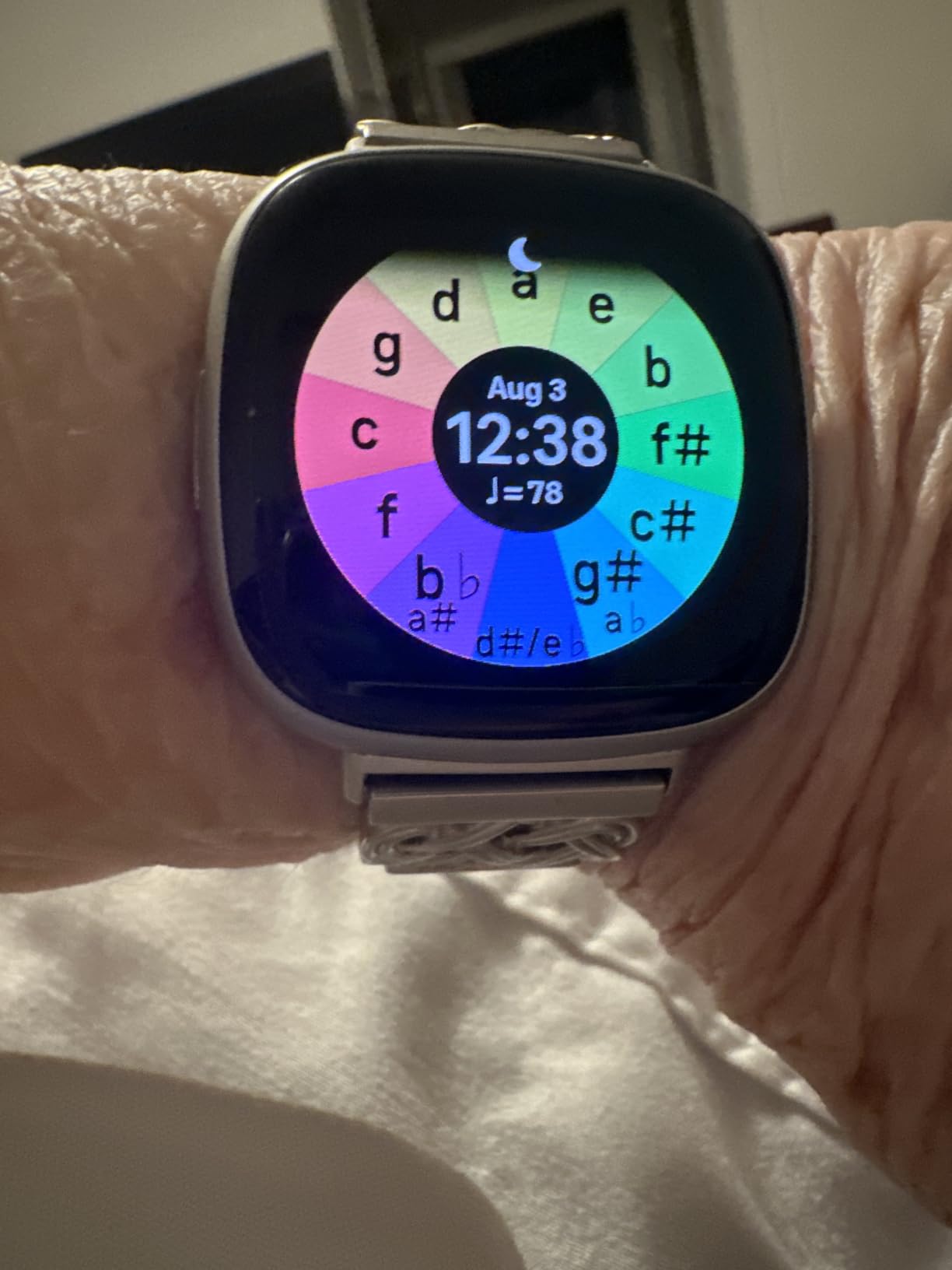 Google Fitbit Versa 4 Fitness Smartwatch, Waterfall Blue/Platinum | Daily Readiness, 3-month Google Health Premium Membership included, GPS, 40+ exercise modes, sleep tracking customer photo 2