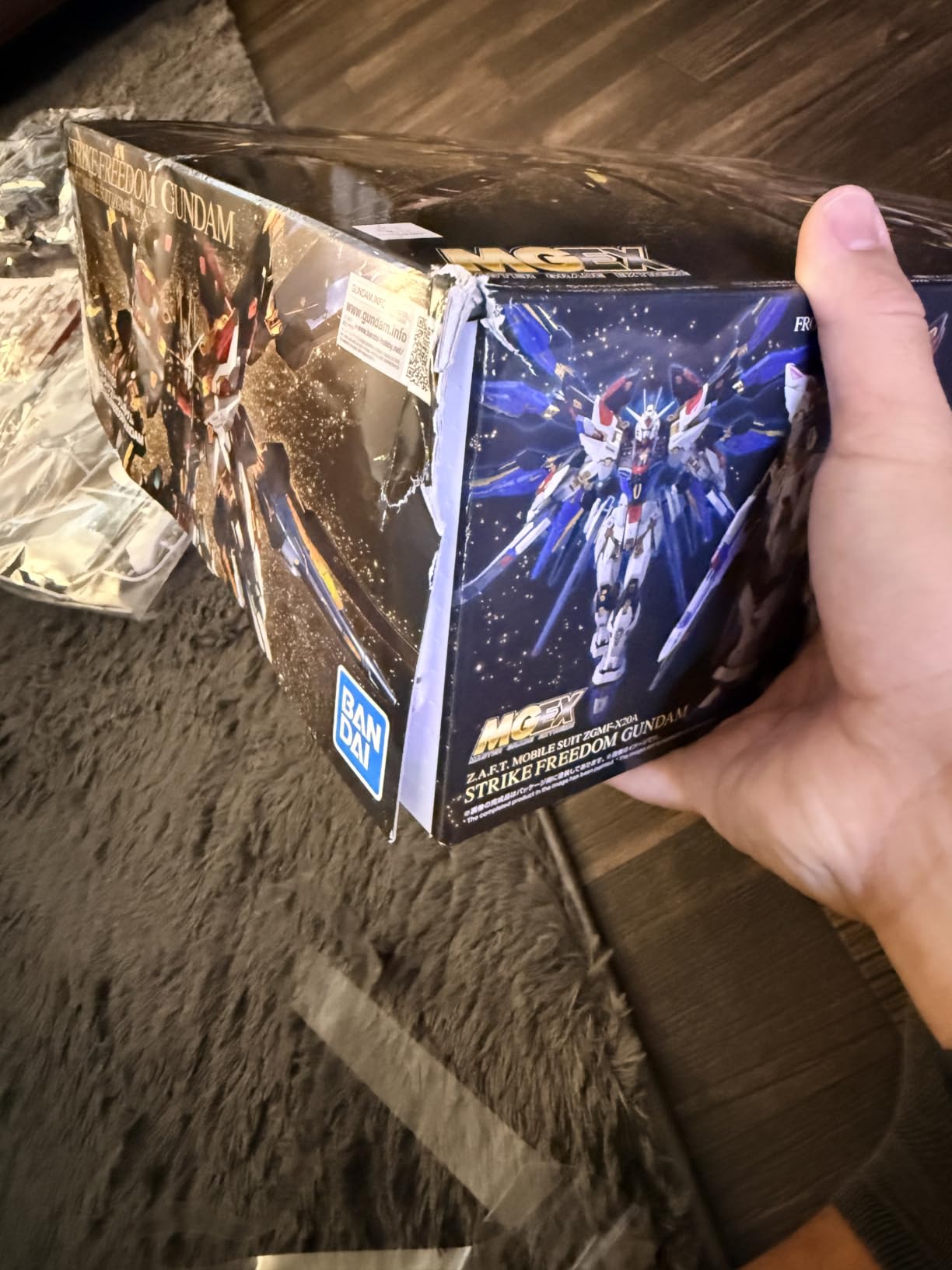 Bandai Hobby - Gundam Seed Destiny - Strike Freedom Gundam MGEX 1/100 Model Kit customer photo 2