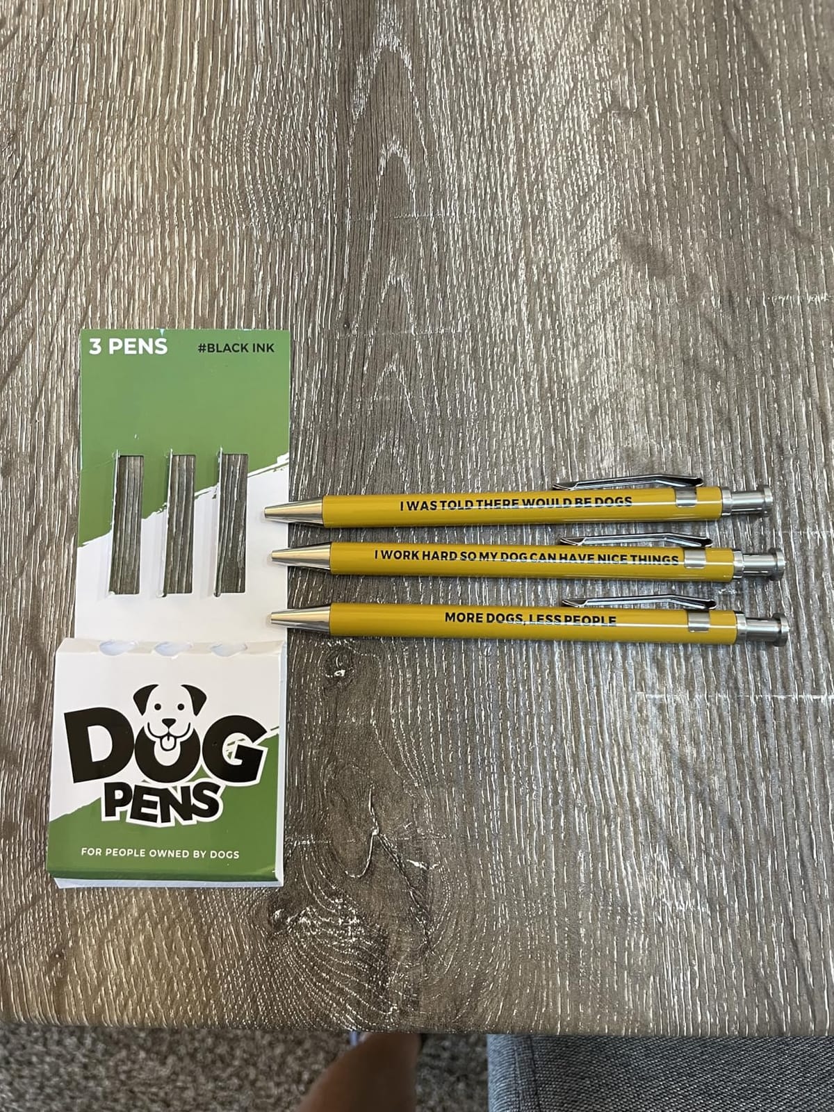 Funny Dog Pens 5-Pack Set, Black Ink Ballpoint Writing Pens with Sarcastic Sayings, Gifts for Dog Lovers, Mom Gifts for Women, Dad Gift for Men, Vet Tech Gift, Office Supplies customer photo 2