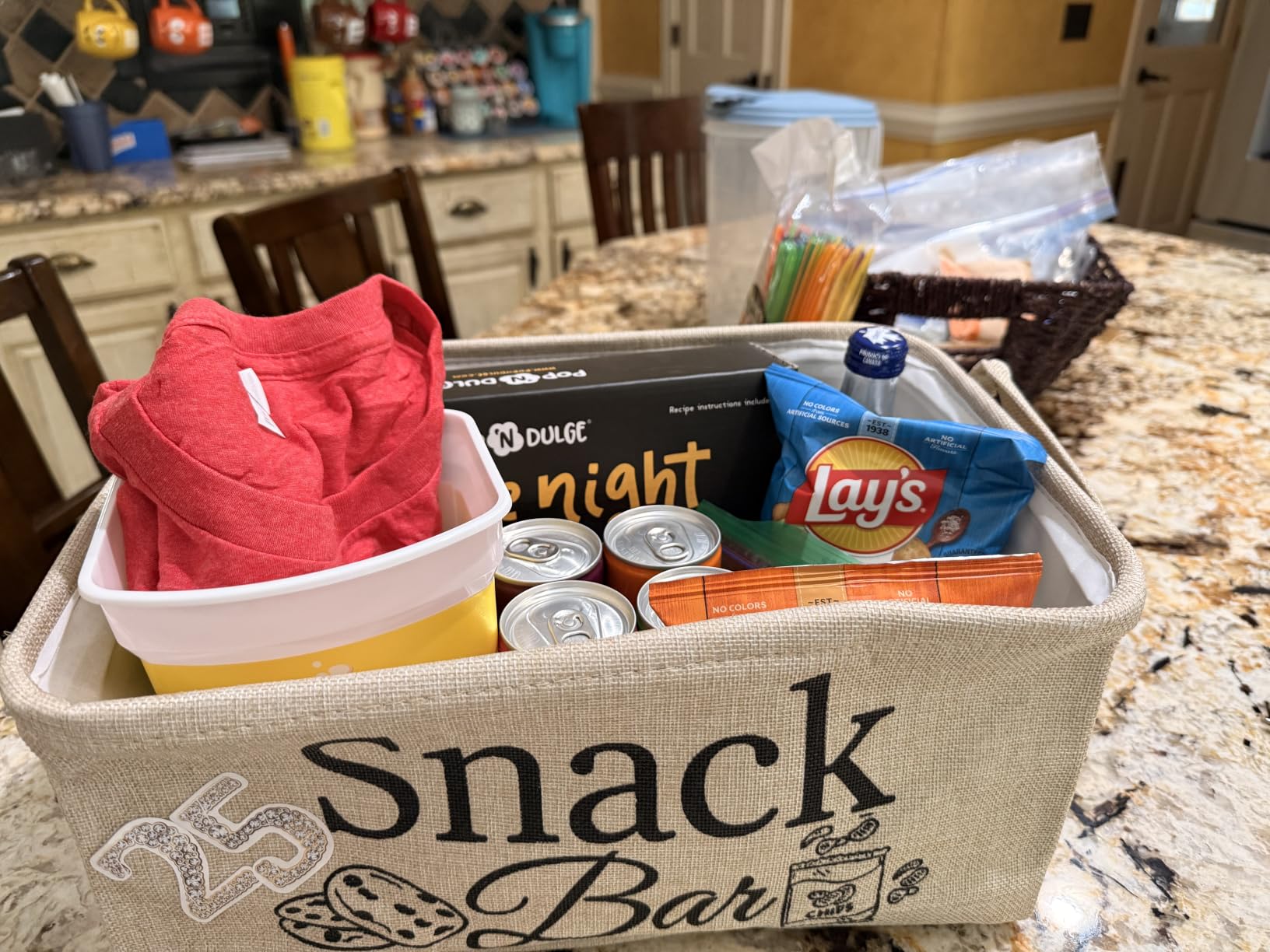 Pop n' Dulge Popcorn Movie Night Supplies 16 pcs Gift Set, 5 Gourmet Popcorn Kernels, 5 Seasoning Variety Packs Non-GMO Kosher Snacks, Great Housewarming Family Date Night Gifts Basket Ideas For Him Her customer photo 2