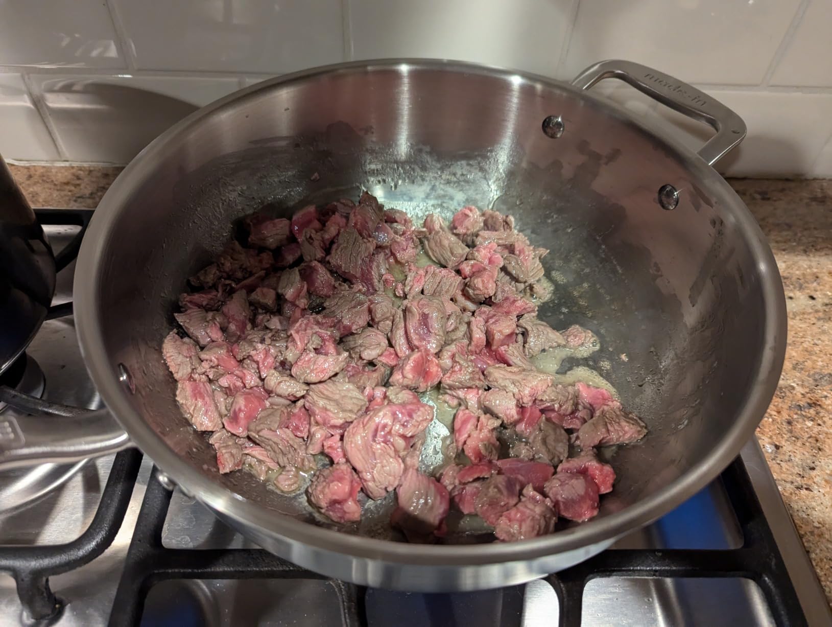 Made In Cookware - 2 Quart Stainless Steel Saucier Pan - 5 Ply Stainless Clad - Professional Cookware - Crafted in Italy - Induction Compatible customer photo 2