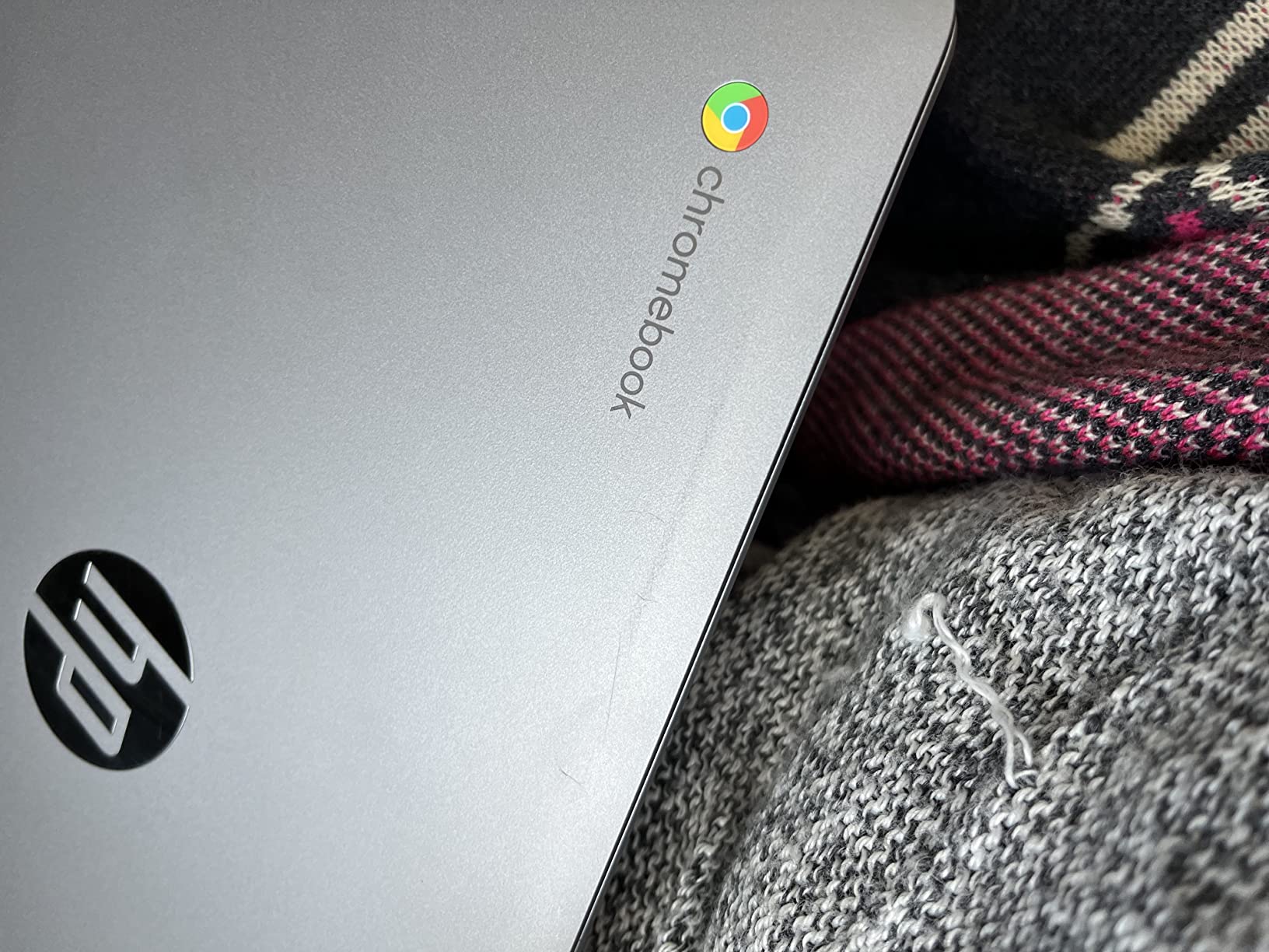 HP 14'' Chromebook Laptop, Intel Celeron N4120, 4 GB RAM, 64 eMMC, HD Display, Chrome OS, Intel UHD Graphics 600, Long Battery Life, Ash Gray Keyboard (14a-na0226nr, 2022, Mineral Silver) (Renewed) customer photo 1