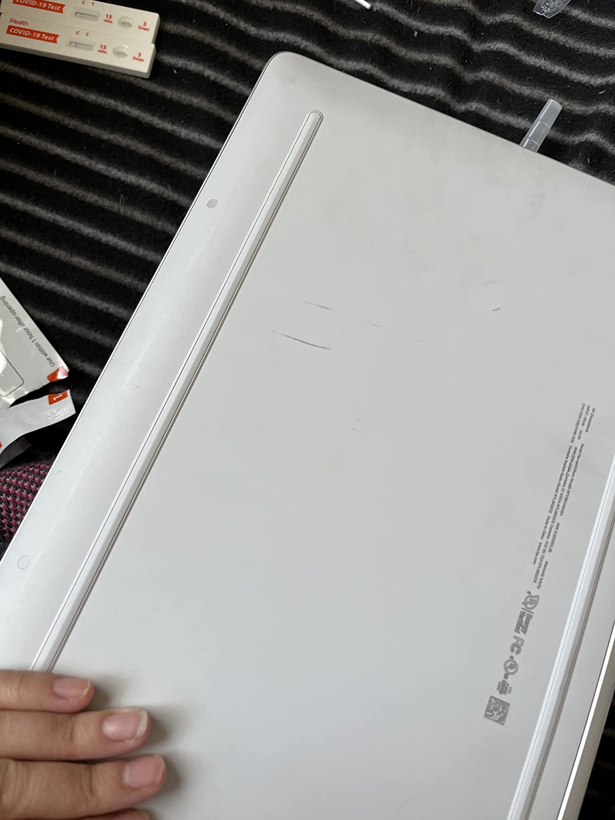 HP 14'' Chromebook Laptop, Intel Celeron N4120, 4 GB RAM, 64 eMMC, HD Display, Chrome OS, Intel UHD Graphics 600, Long Battery Life, Ash Gray Keyboard (14a-na0226nr, 2022, Mineral Silver) (Renewed) customer photo 2