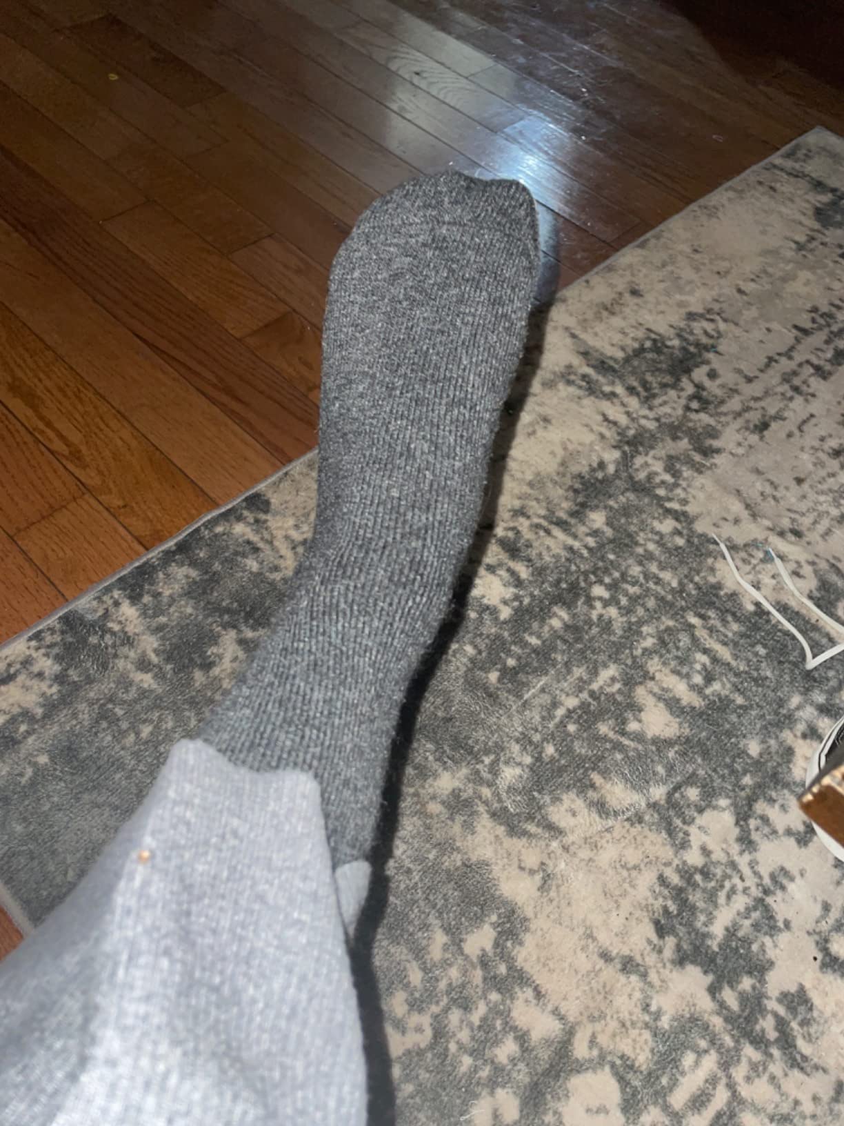 3Pack Mens Super Thick Wool Warm Socks Soft Casual Knit Winter Crew Socks customer photo 1