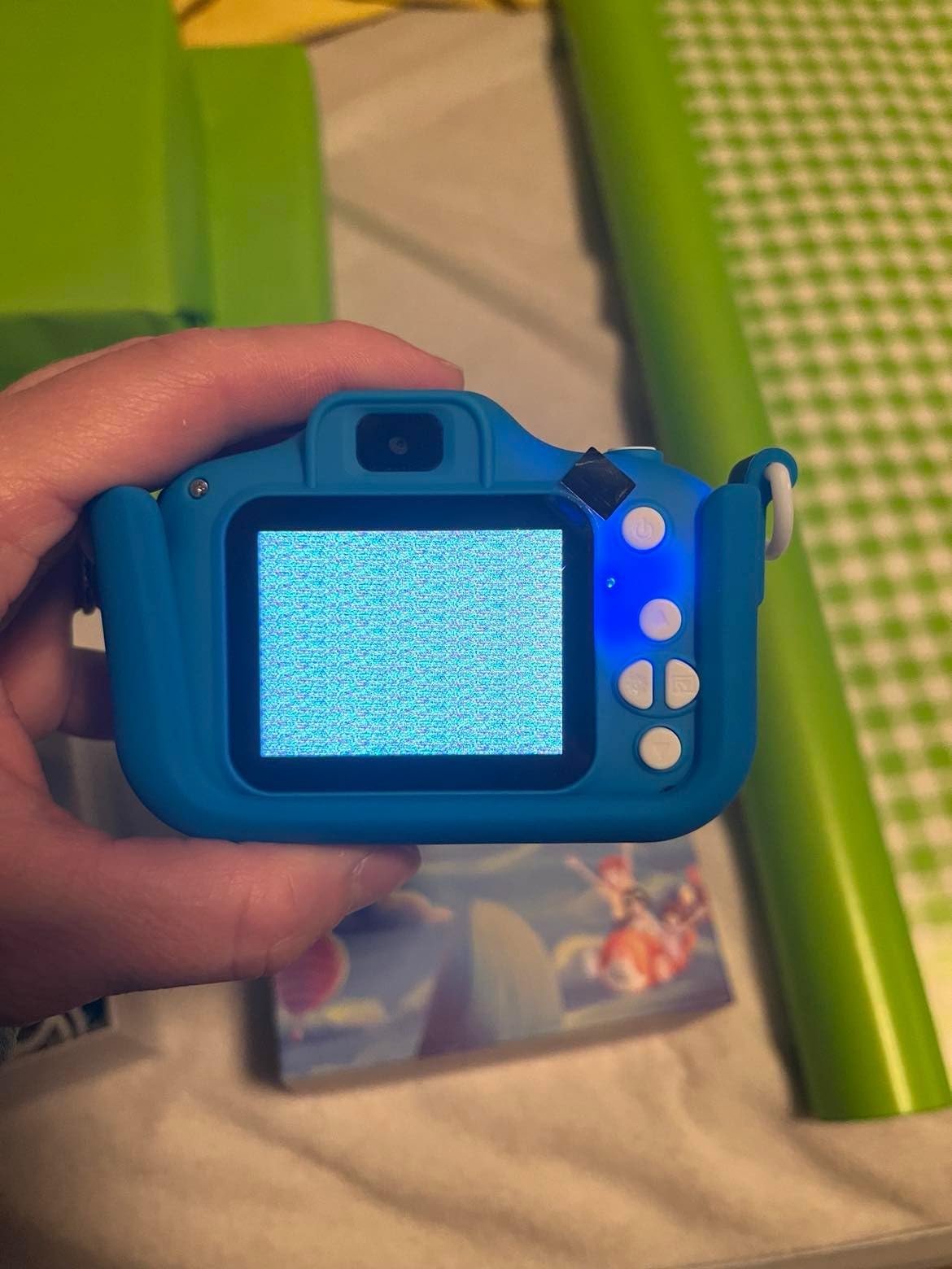 Goopow Kids Camera Toys for 3-8 Year Old Girls Boys, Children Digital Video Camcorder Camera with Cartoon Soft Cover, Best Christmas Birthday Festival Gift for Kids customer photo 2