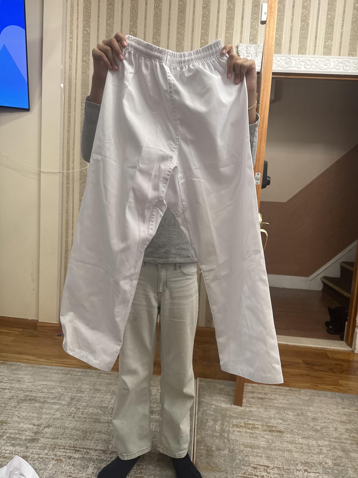 FLKKY Karate Uniform Gi Set with Belt customer photo 2