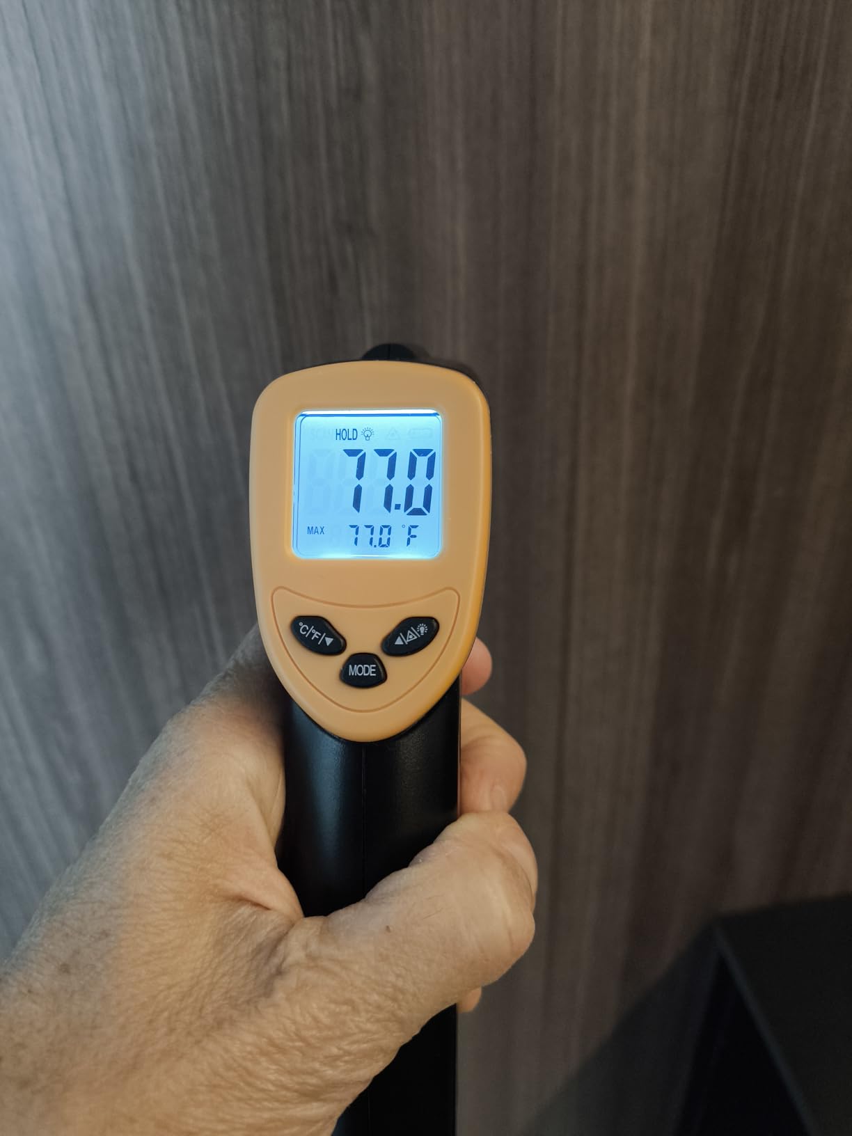 Etekcity Infrared Thermometer Laser Temperature Gun 774 | Cooking, Pizza Oven, Griddle, BBQ, Meat, HVAC, Engine, Adjustable Emissivity, MAX Display, Surface Measurement customer photo 2