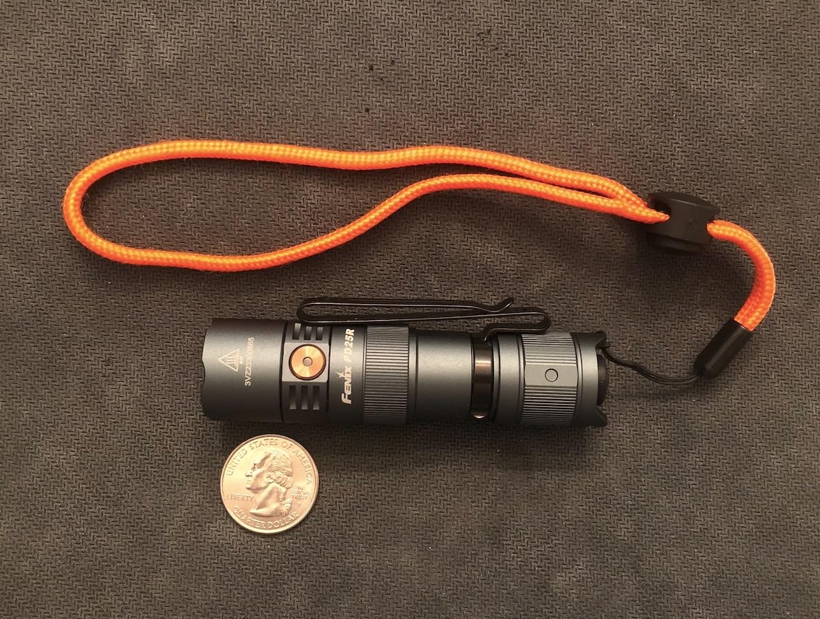 Fenix PD25R EDC Flashlight 800 Lumen USB-C Rechargeable, Dual Switch Pocket Size Lightweight with Organizer customer photo 1