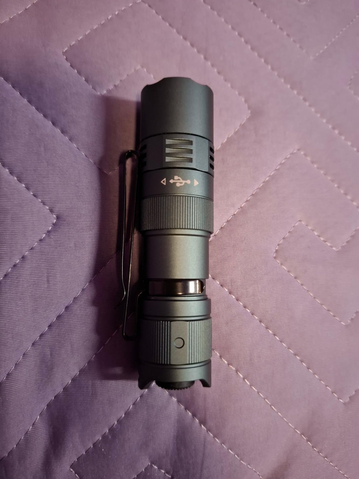 Fenix PD25R EDC Flashlight 800 Lumen USB-C Rechargeable, Dual Switch Pocket Size Lightweight with Organizer customer photo 2