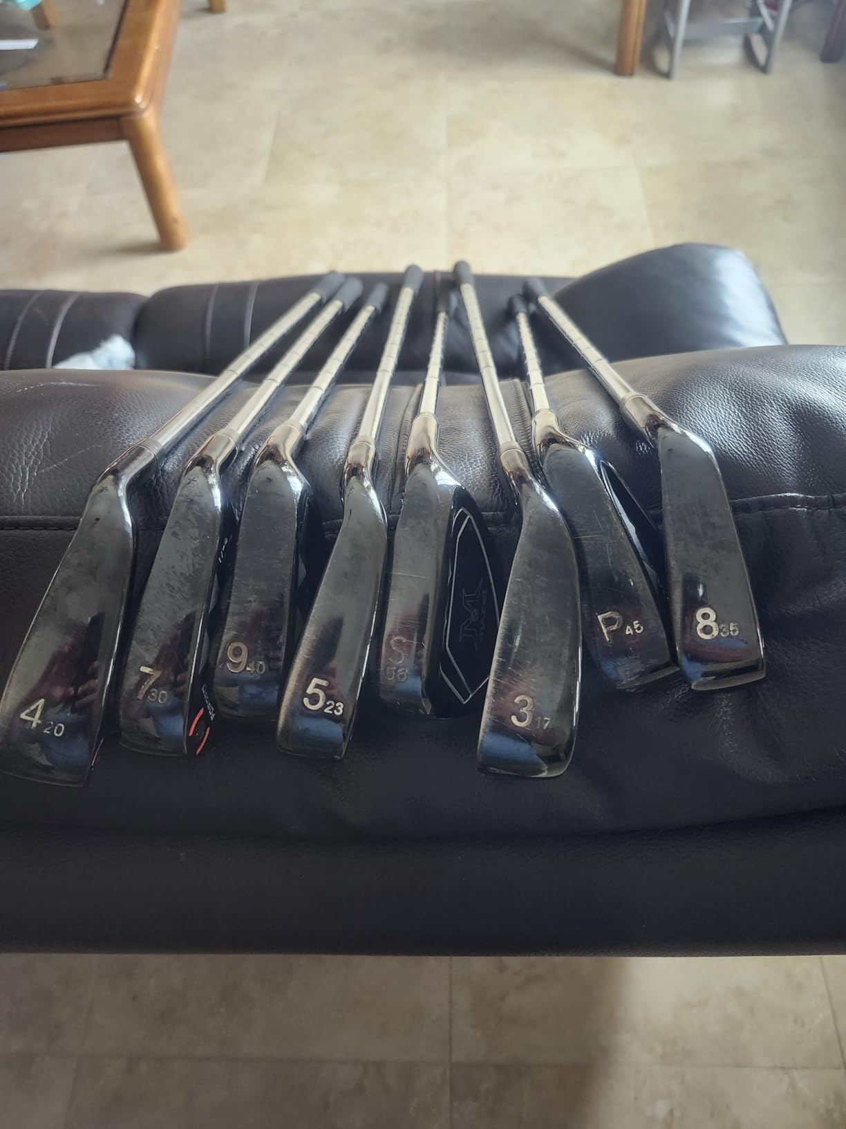 MAZEL Men Golf Iron Set (9PCS) or 1,2,3,4,5,6,7,8,9,Pitching Wedge,Sand Wedge with Steel Shafts for Right Handed Golfers customer photo 1