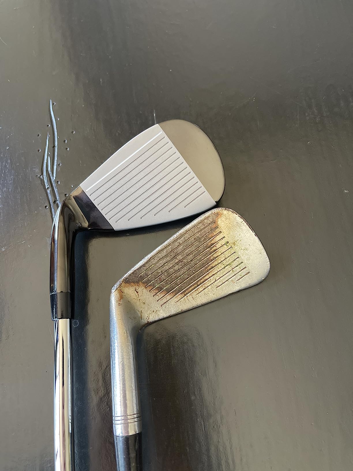 MAZEL Men Golf Iron Set (9PCS) or 1,2,3,4,5,6,7,8,9,Pitching Wedge,Sand Wedge with Steel Shafts for Right Handed Golfers customer photo 2