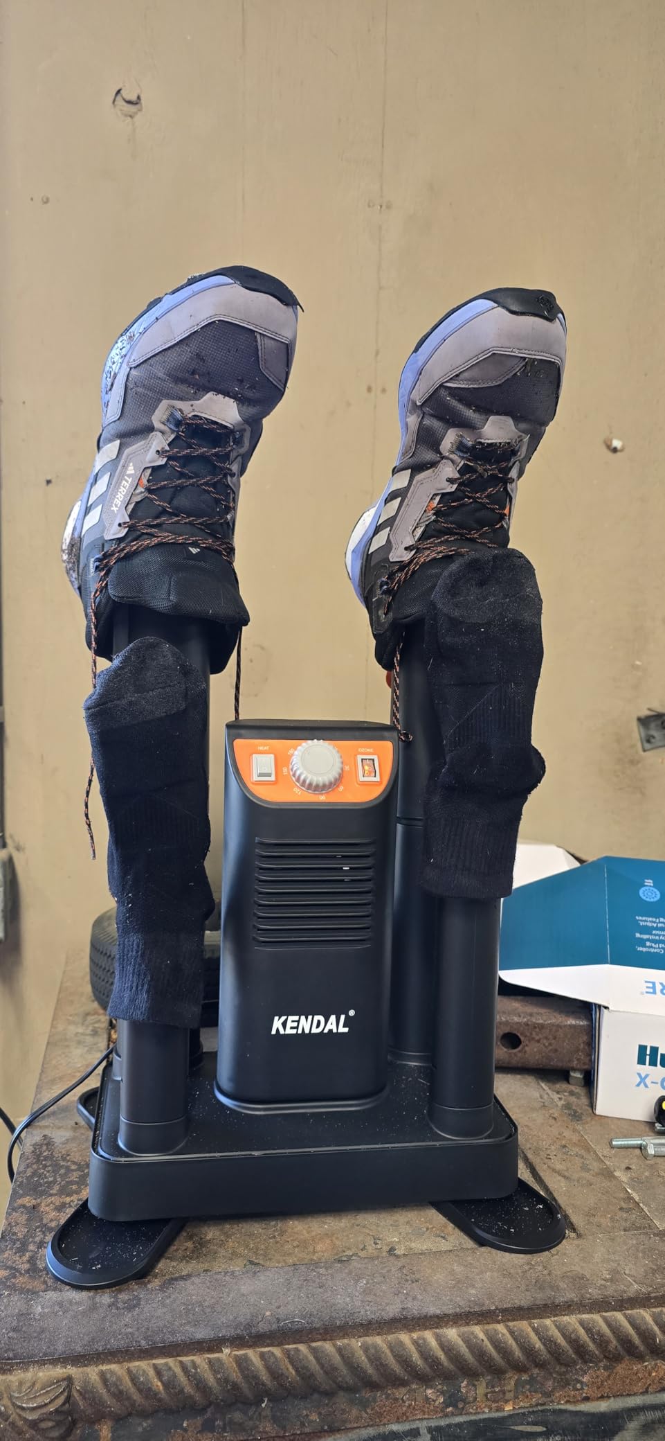 Boot Dryer for Work Boots, Shoe Dryer and Odor Eliminator, Portable Ski Boot Dryer with Adjustable Tubes & Timer, Ultra Silent, Quick Drying for Ski Boots, Sneakers, Gloves, Hats, Helmets customer photo 2