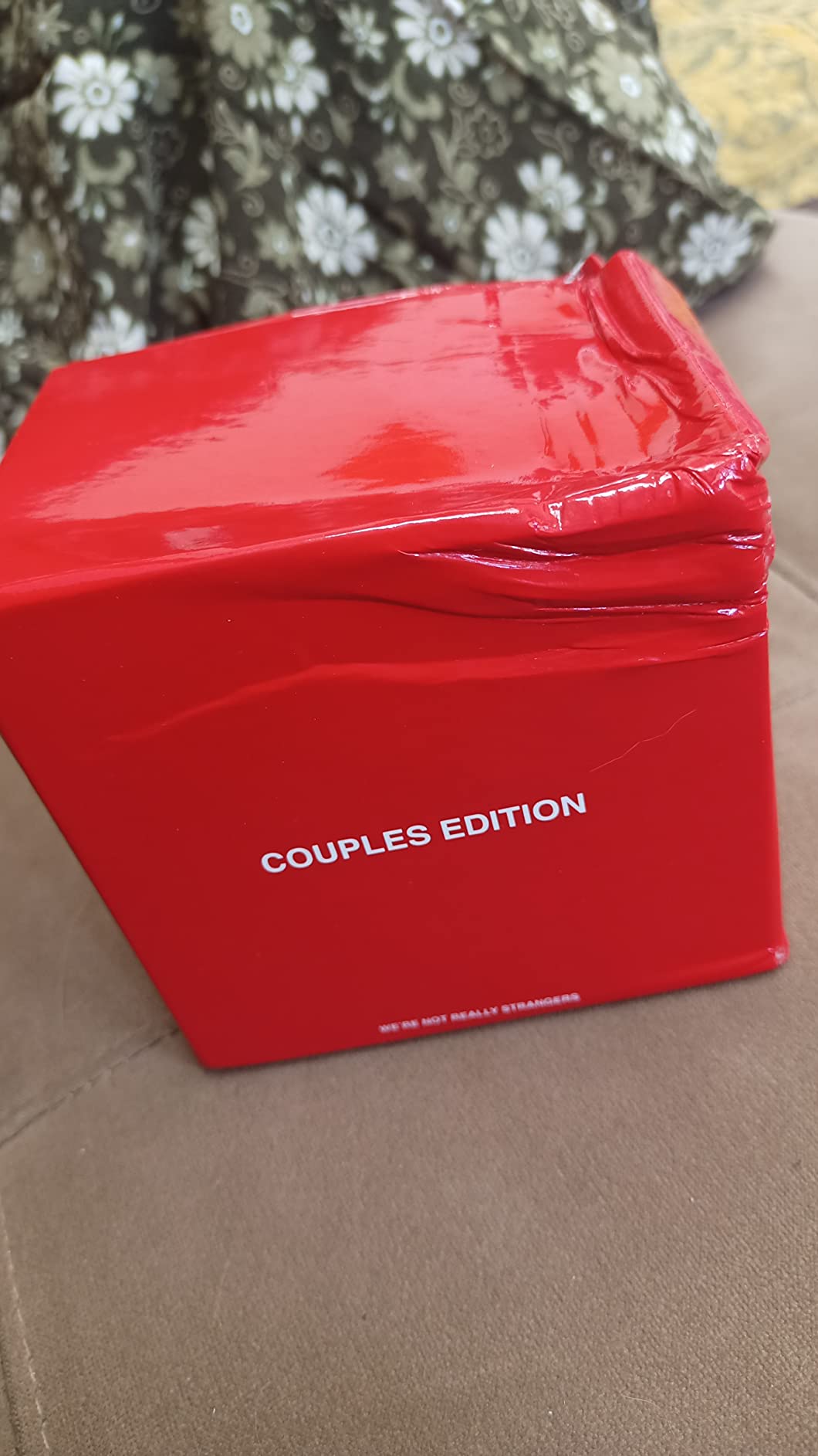 WE'RE NOT REALLY STRANGERS Couples Edition, Conversation Card Game | 150 Conversation Cards for Couples, Couples Card Game for Memorable Date Nights & Game Nights, Ages 15+, 2 Players customer photo 1