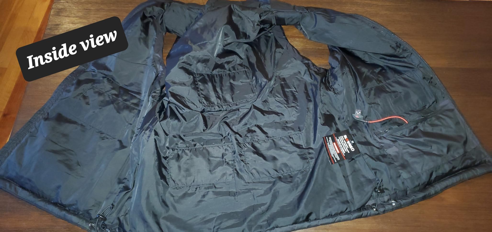 KOVNLO Womens Heated Vest, 5 in 1 Smart Controller, Lights-out Design, Electric Heated Jackets (Battery Pack Not Included) customer photo 1