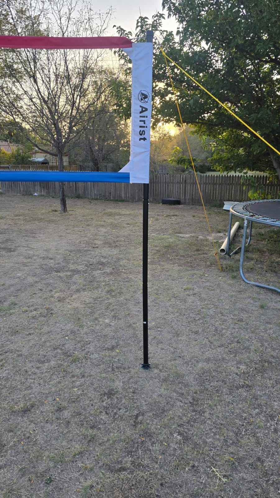 Heavy Duty Volleyball Net Outdoor with Steel Anti-Sag System, Adjustable Aluminum Poles, Professional Volleyball Nets Set for Backyard and Beach, Volleyball and Carrying Bag customer photo 1