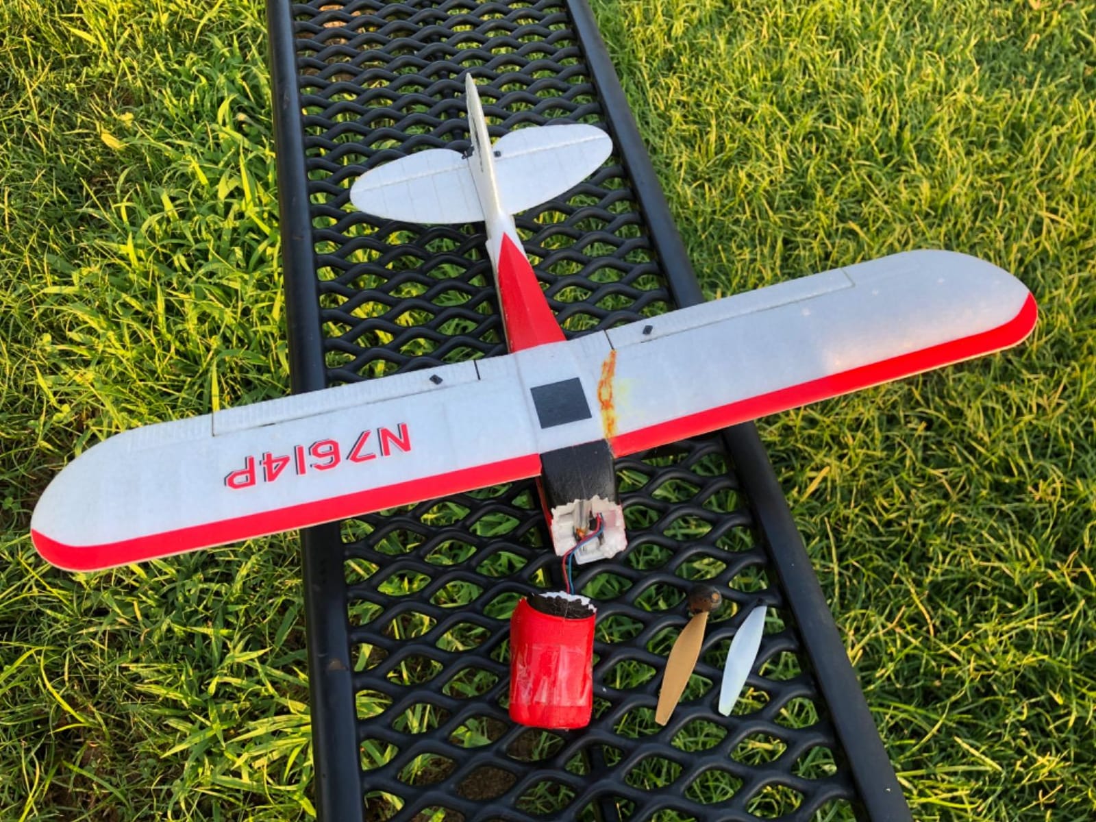 volantexrc RC Plane, 4CH Remote Control Airplane for Beginners & Adults | Sport Cub Trainer RTF, Prop Saver, 6-Axis Gyro Stabilizer, 3 Modes, Radio Controlled Aircraft, 500mm, Blue customer photo 1