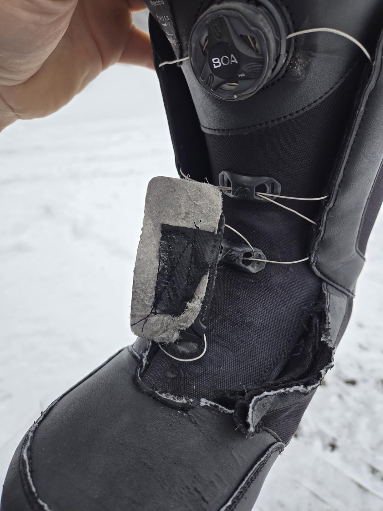 K2 Market BOA Men's Snowboard Boots | Flex 2/10, Rubber Outsole, Articulating Cuff customer photo 1