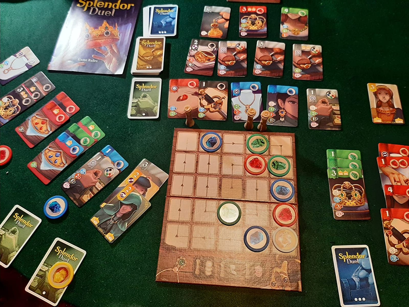 Splendor Duel Board Game - Two-Player Strategy Game for Intense Gem Collecting Battles - Fun Family Game for Kids and Adults, Ages 10+, 2 Players, 30 Minute Playtime, Made by Space Cowboys customer photo 2