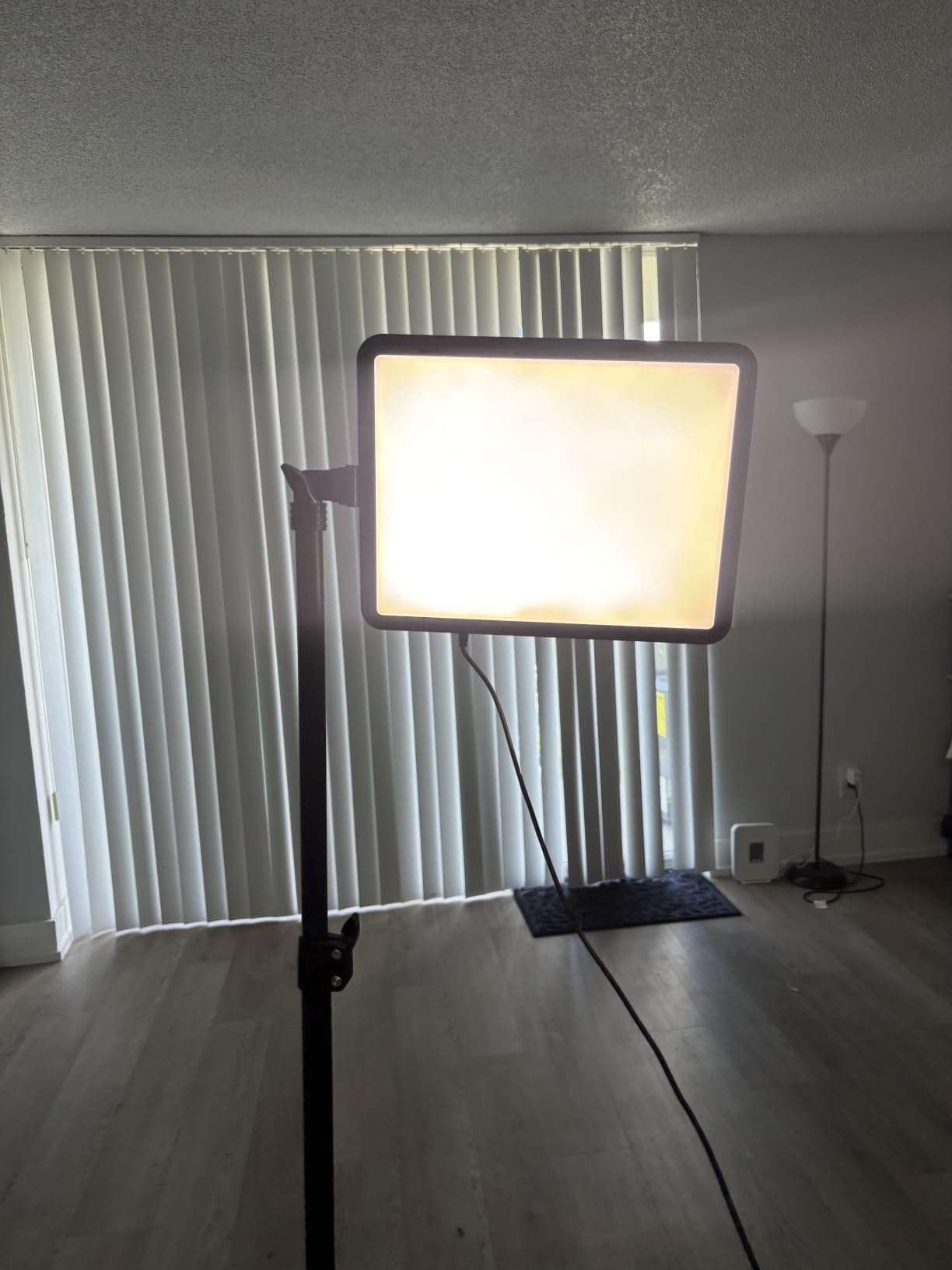 2-Pack LED Video Light Kit, NiceVeedi Studio Light, 2800-6500K Dimmable Photography Lighting Kit with Tripod Stand&Phone Holder, 73