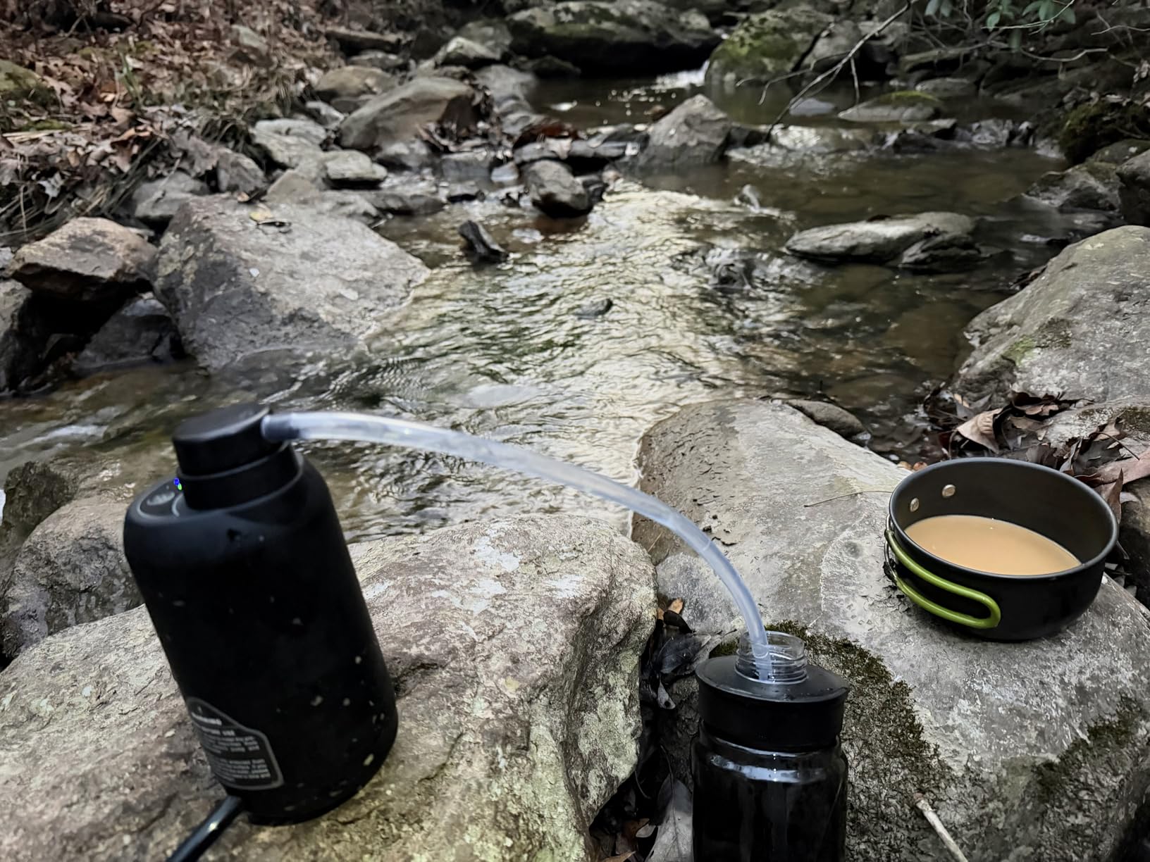 BKLES Portable Electric Water Filter for Survival, Camping & Emergencies customer photo 2