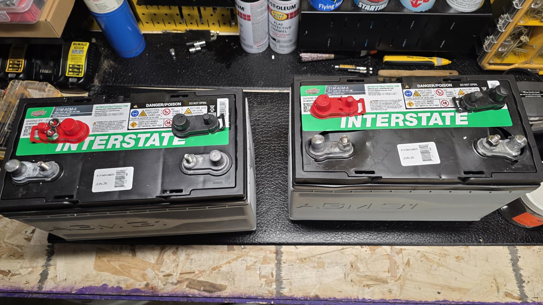 Interstate Batteries Marine/RV Battery 12V 100Ah 825CCA Group 31M AGM customer photo 1
