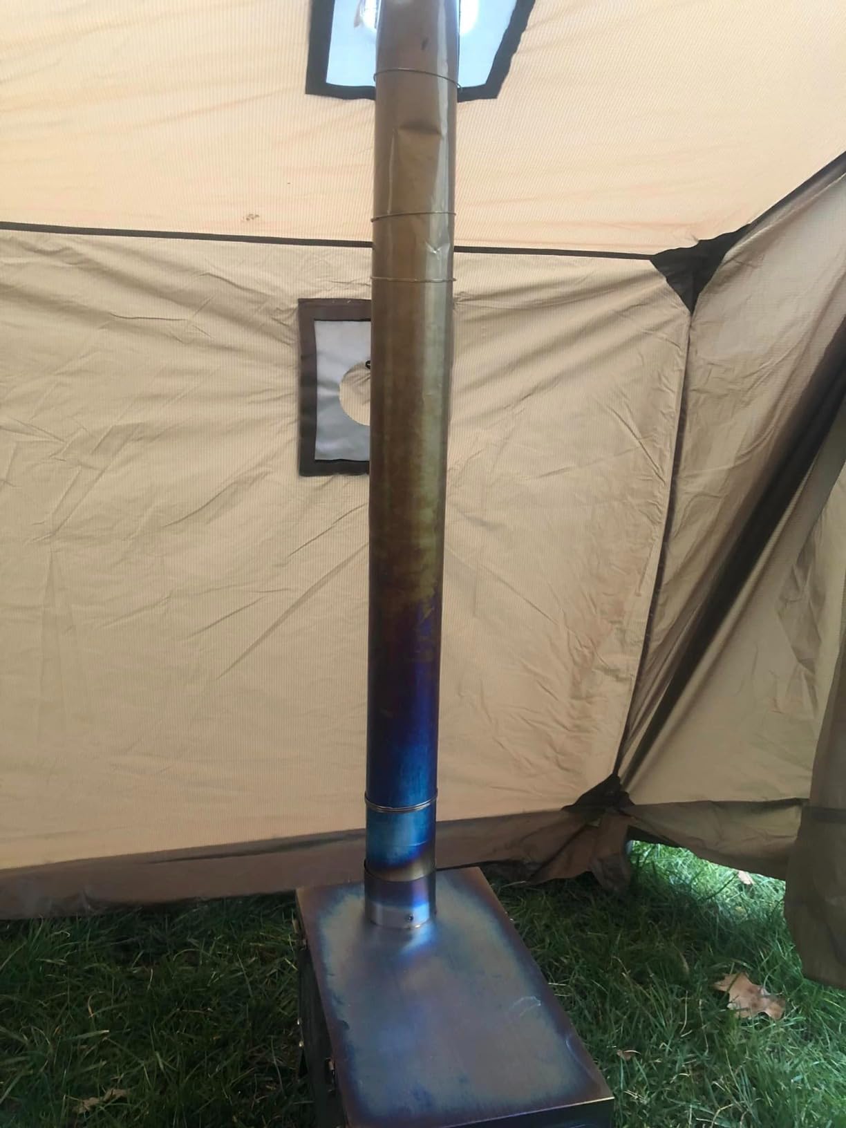 OneTigris TEGIMEN Hammock Hot Tent with Stove Jack - Spacious, Versatile Wall Tent with Snow Skirt - 3000mm Waterproof customer photo 2