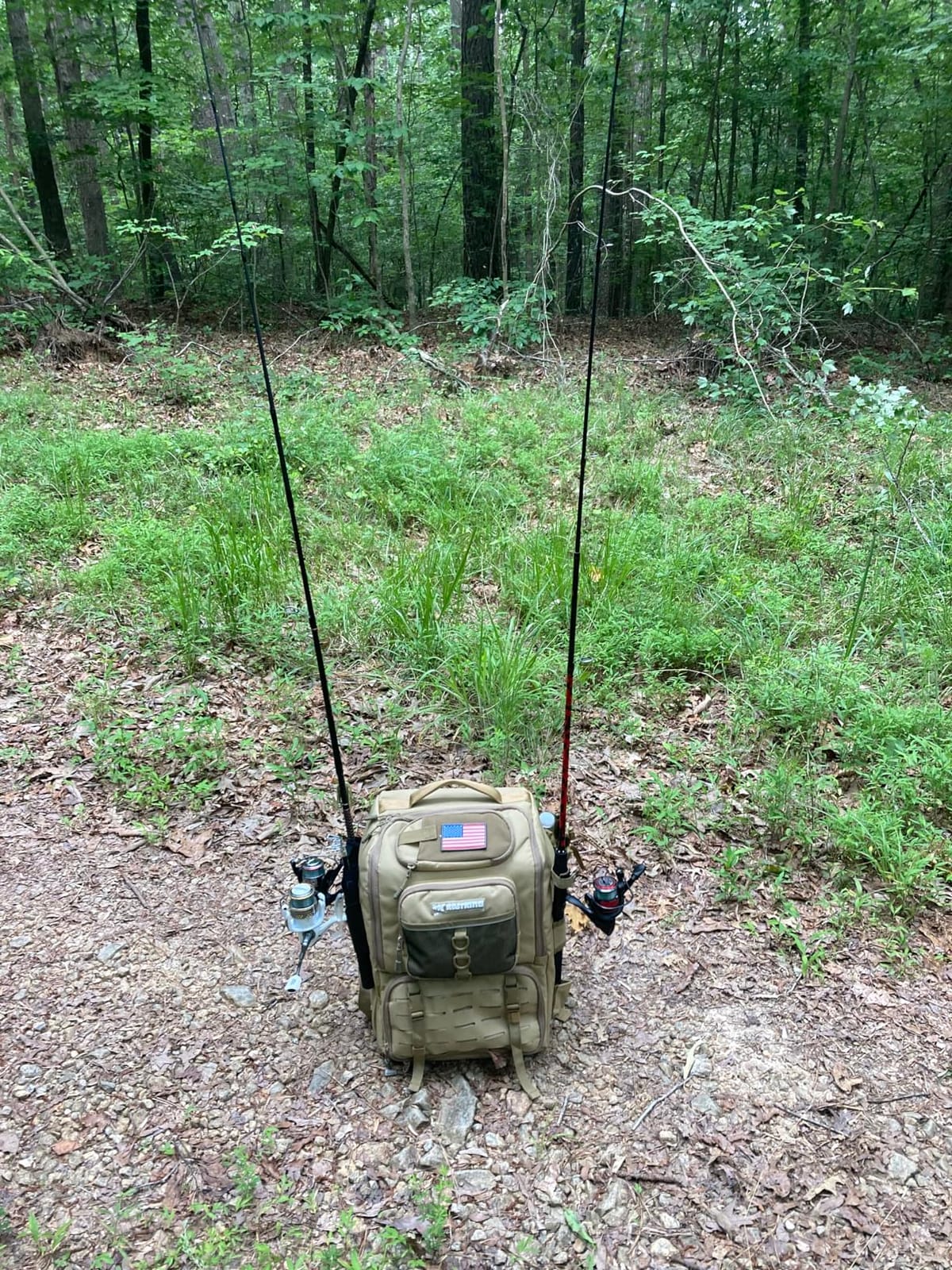 KastKing KarryAll Fishing Backpack with Rod Holder 4 Tackle Boxes, 40/26L customer photo 1