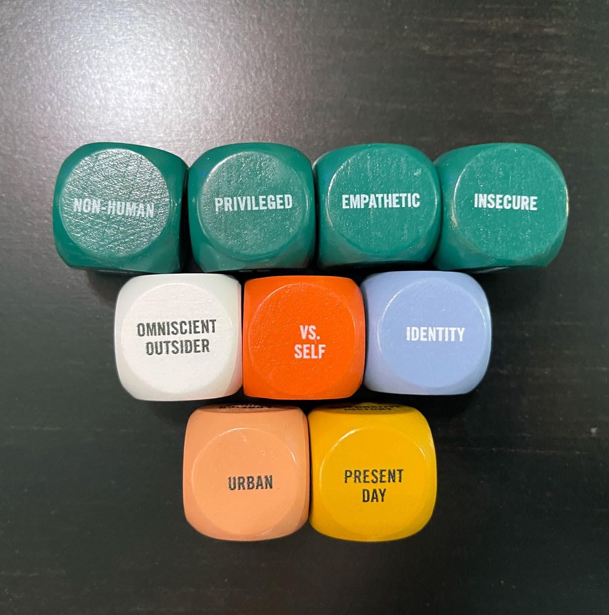 Two Tumbleweeds Art Dice - Drawing & Painting Prompts, Set of 9 dice | The solution to artist's block - Roll to decide what to draw or paint - Fun, Unique Gift for Artists of All Levels customer photo 1