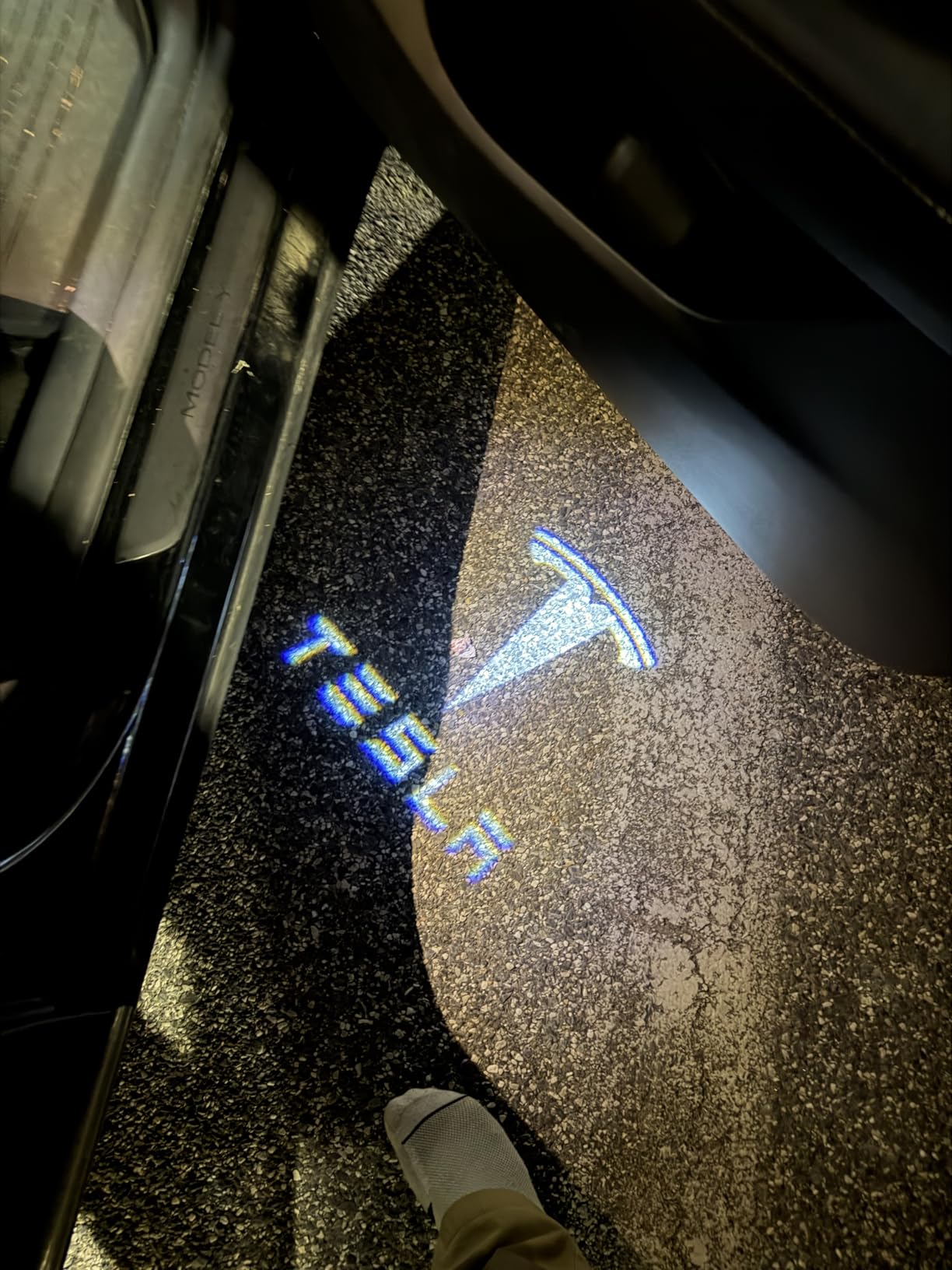 Car Door Lights for Model S/3/X/Y Logo Projector 4 Pack Tesla Puddle Lights LED Welcome Lights Ghost Shadow customer photo 1