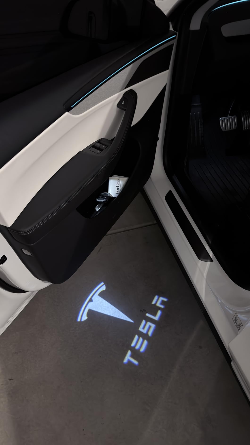 Car Door Lights for Model S/3/X/Y Logo Projector 4 Pack Tesla Puddle Lights LED Welcome Lights Ghost Shadow customer photo 2