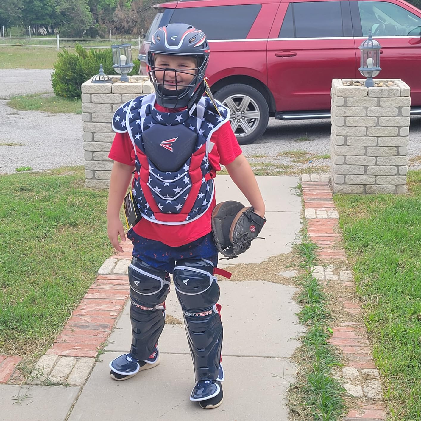 Easton Elite X 2.0 Baseball Catcher's Equipment Box Set | NOCSAE Approved customer photo 1