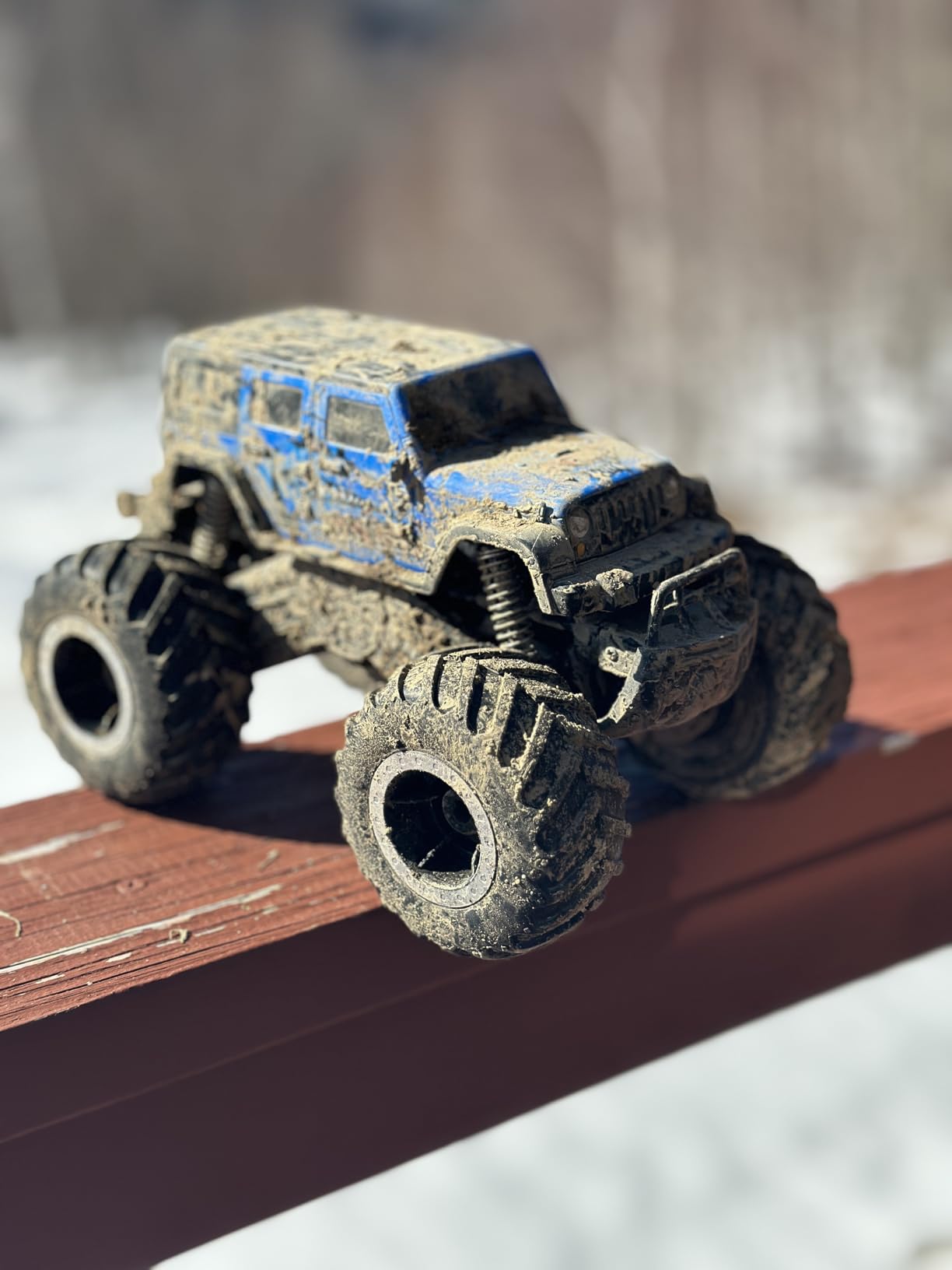 Threeking 1:16 Amphibious Monster Truck All Terrain Remote Control Car Toys | Waterproof Durable 4WD Off-Road RC Crawler Cars Pick-Up Unique Toy Gifts for Boys Girls Ages 6-12 customer photo 2