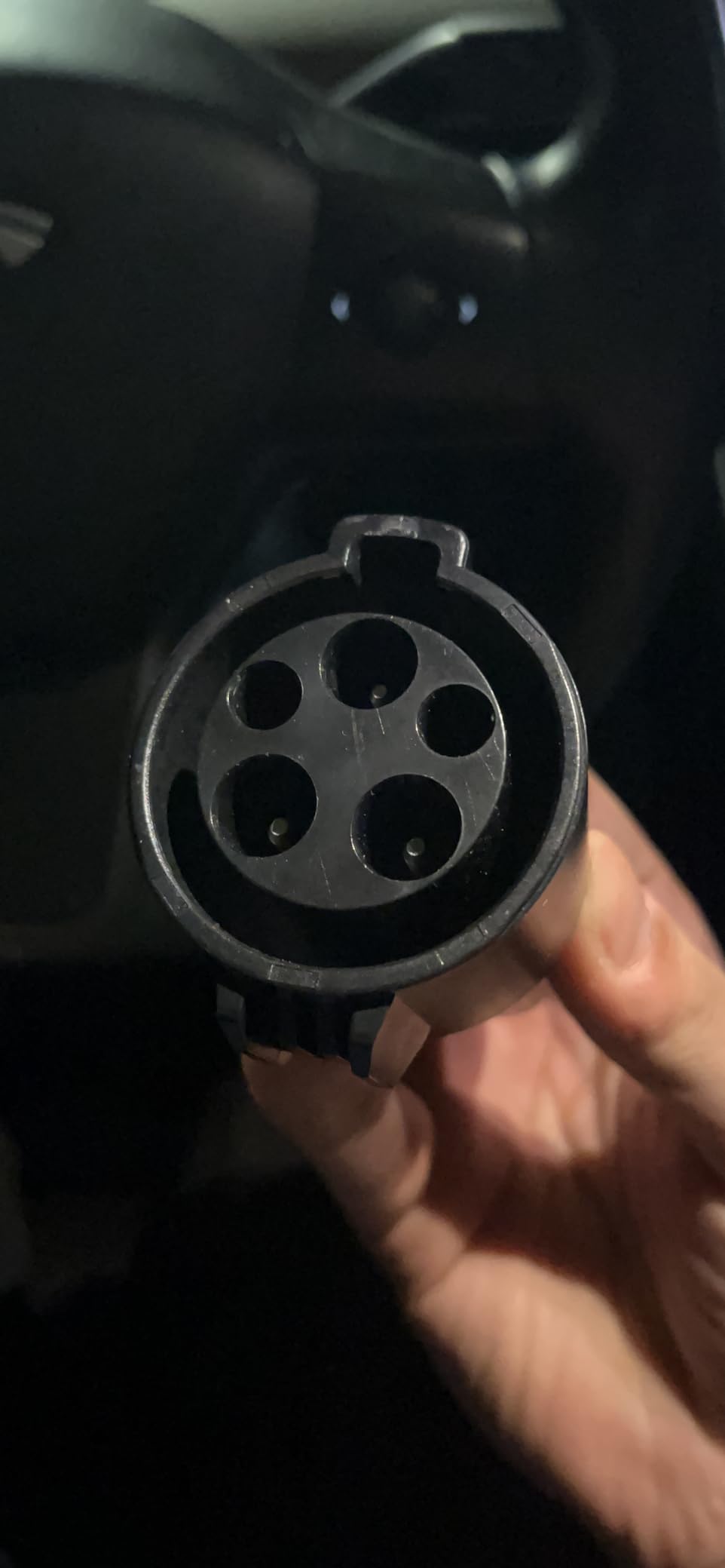 J1772 to Tesla Charger Adapter, Up to 80Amp 240v AC, Mobile EV Adapter for Tesla Model 3/Y/X/S with Fast Charging, Compatible with EVSE Charger, SAE J1772 Charging Adaptor for Tesla Cars Only customer photo 2